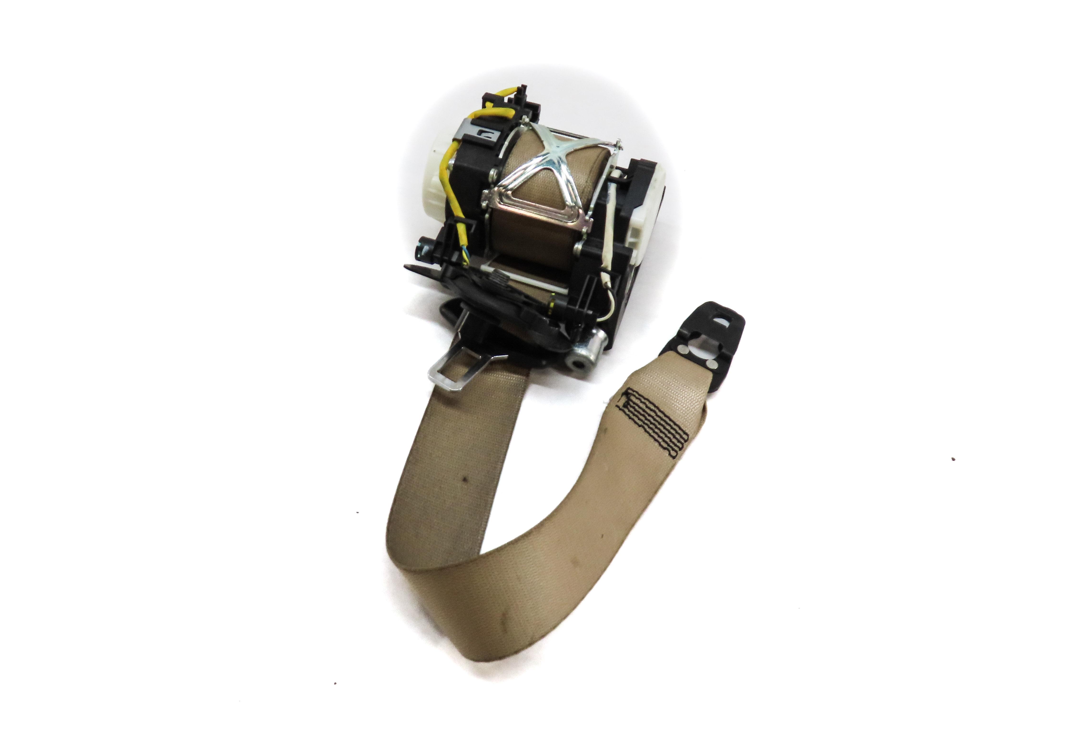 2012 PORSCHE PANAMERA (970 G1) REAR RIGHT SEATBELT RETRACTOR (BEIGE) — exact item pictured