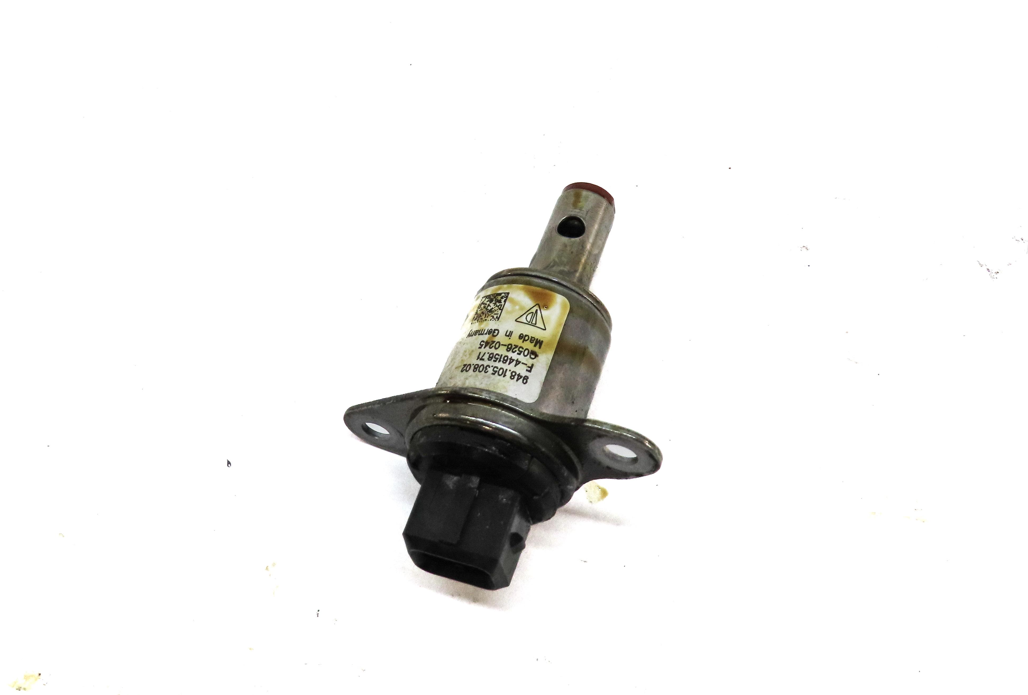 2012 PORSCHE PANAMERA (970 G1) 4.8L M48 NON-TURBO RWD CAMSHAFT ADJUSTER SOLENOID — exact item pictured