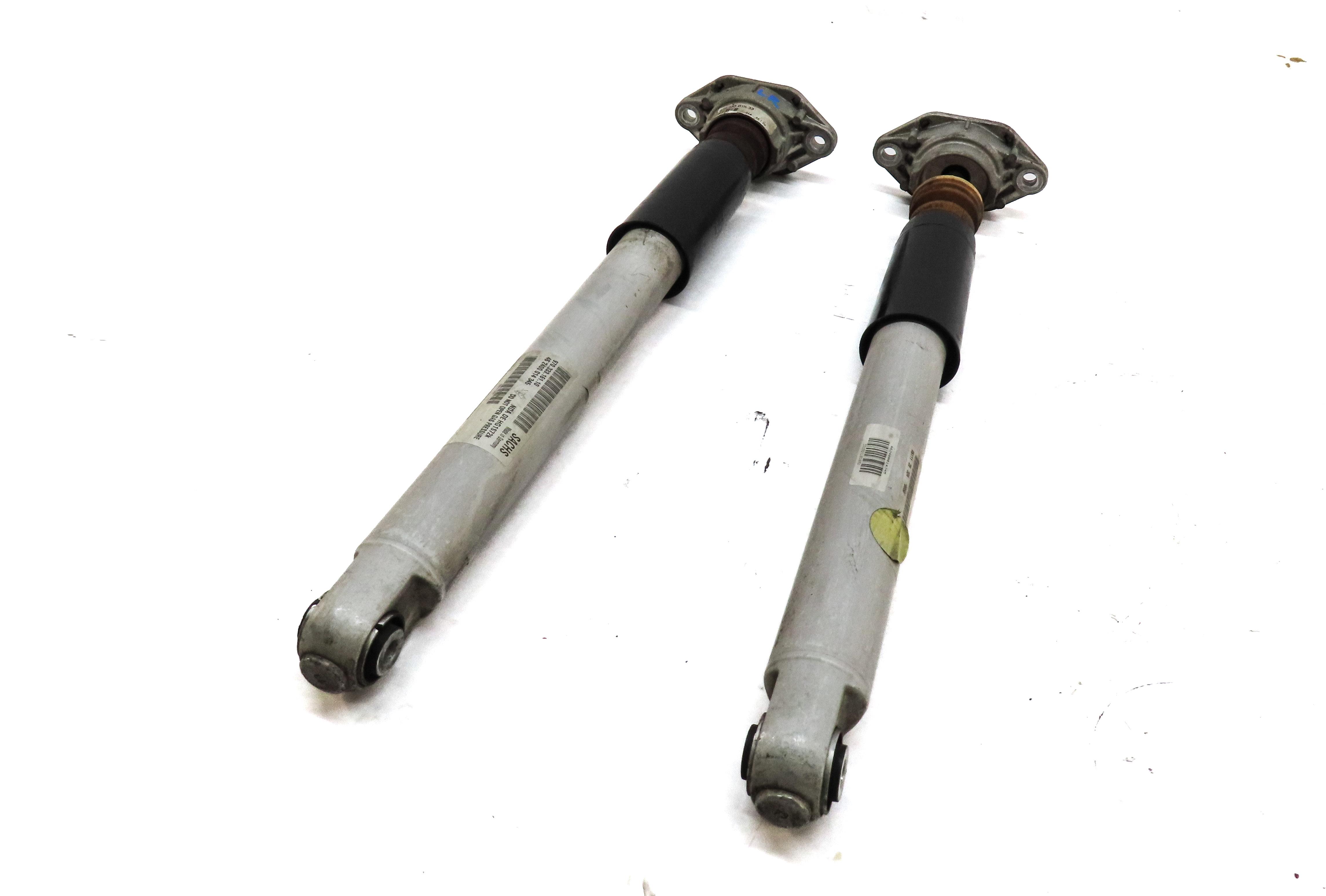2012 PORSCHE PANAMERA (970 G1) REAR LEFT RIGHT RWD STANDARD SHOCK STRUT SET 2 — exact item pictured