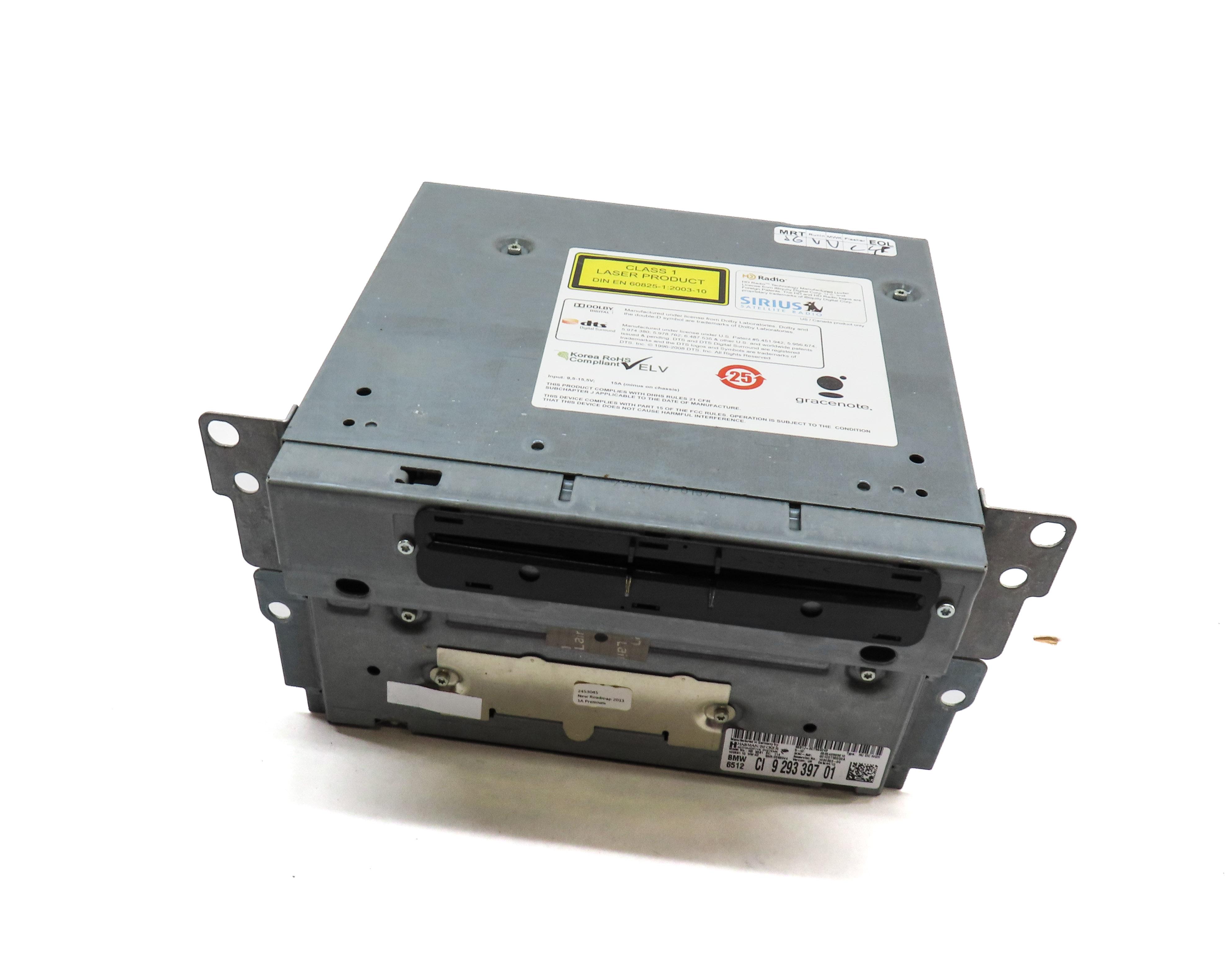 12-14 BMW 3 5 6 7 (F01 F06 F07 F10 F10 F12) AM/FM CD NAVIGATION STEREO RECEIVER — exact item pictured
