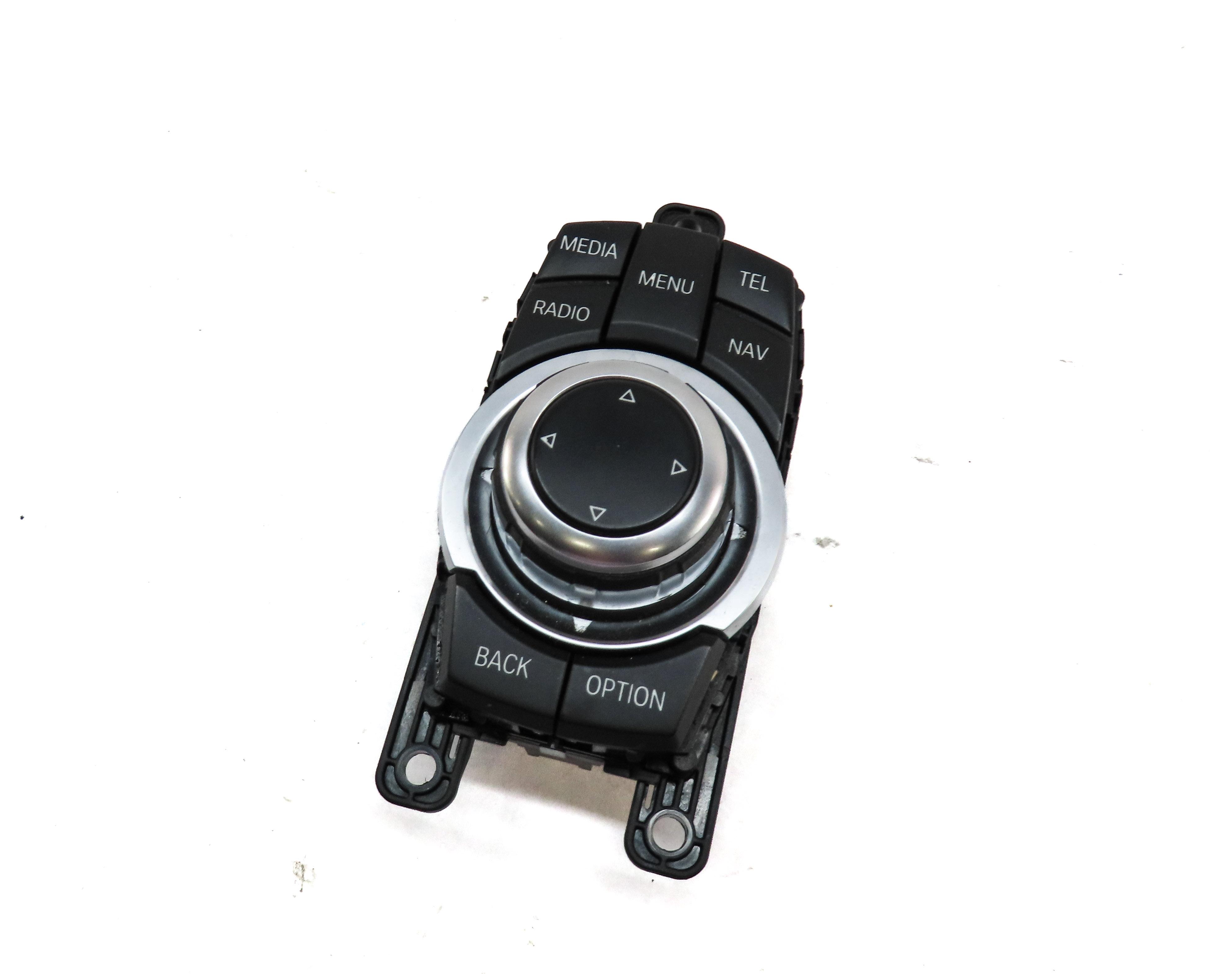 2013 BMW 640i LCI (F12) RADIO STEREO MEDIA GPS NAV iDRIVE CONTROL KNOB SWITCH — exact item pictured