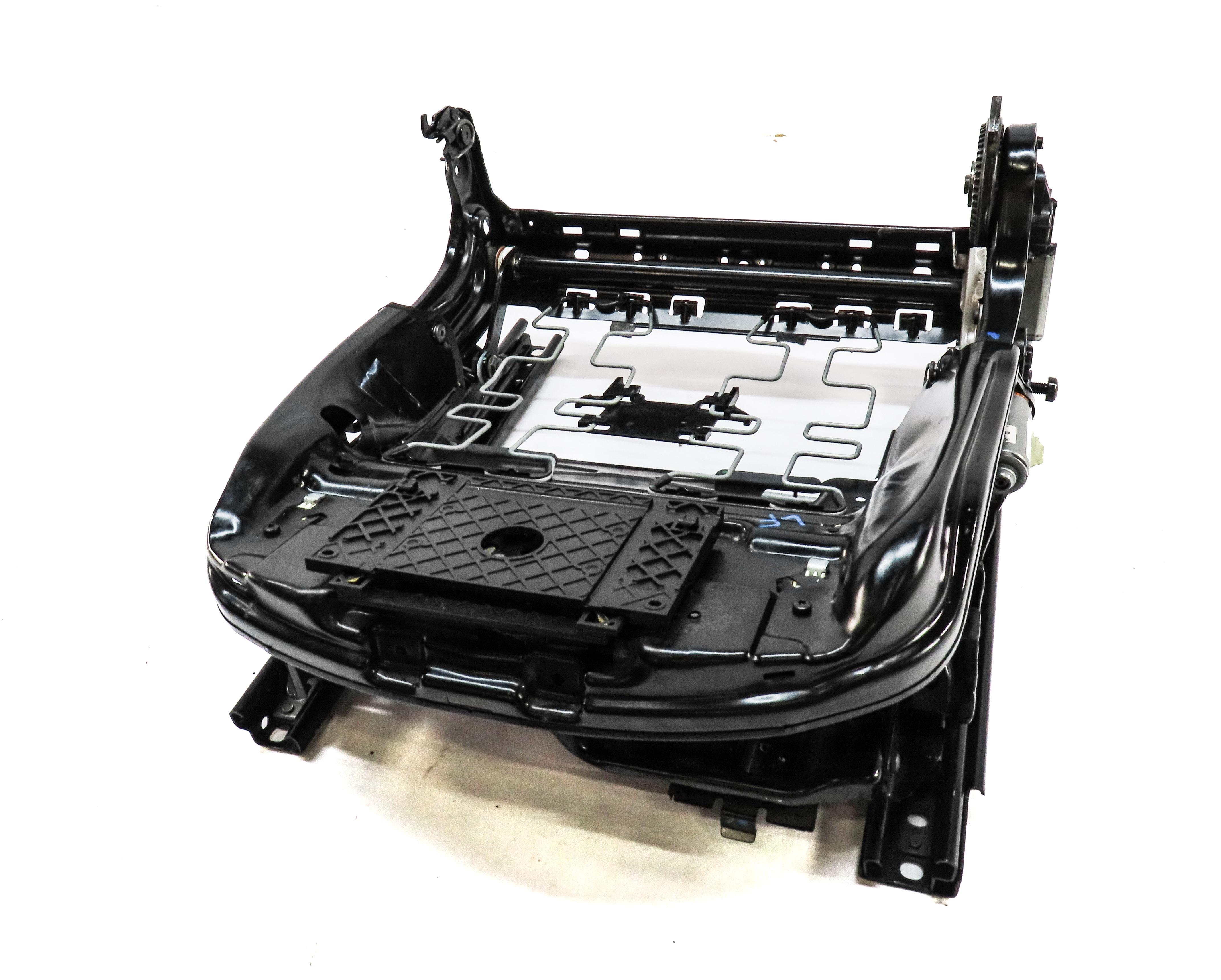 12-14 BMW 6-SERIES (F12) CONVERTIBLE FRONT LEFT DRIVER 20-WAY SPORT SEAT TRACK — exact item pictured