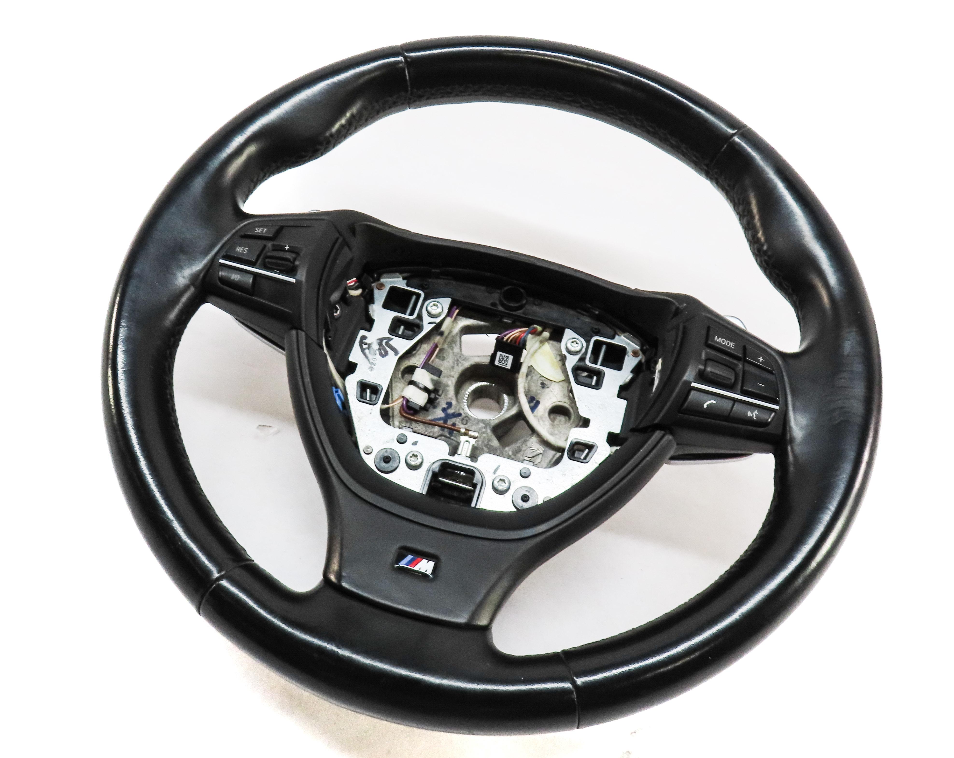 2012-2013 BMW 640i 650i (F12 F13) ///M-SPORT M STEERING WHEEL w/ SHIFT PADDLES — exact item pictured