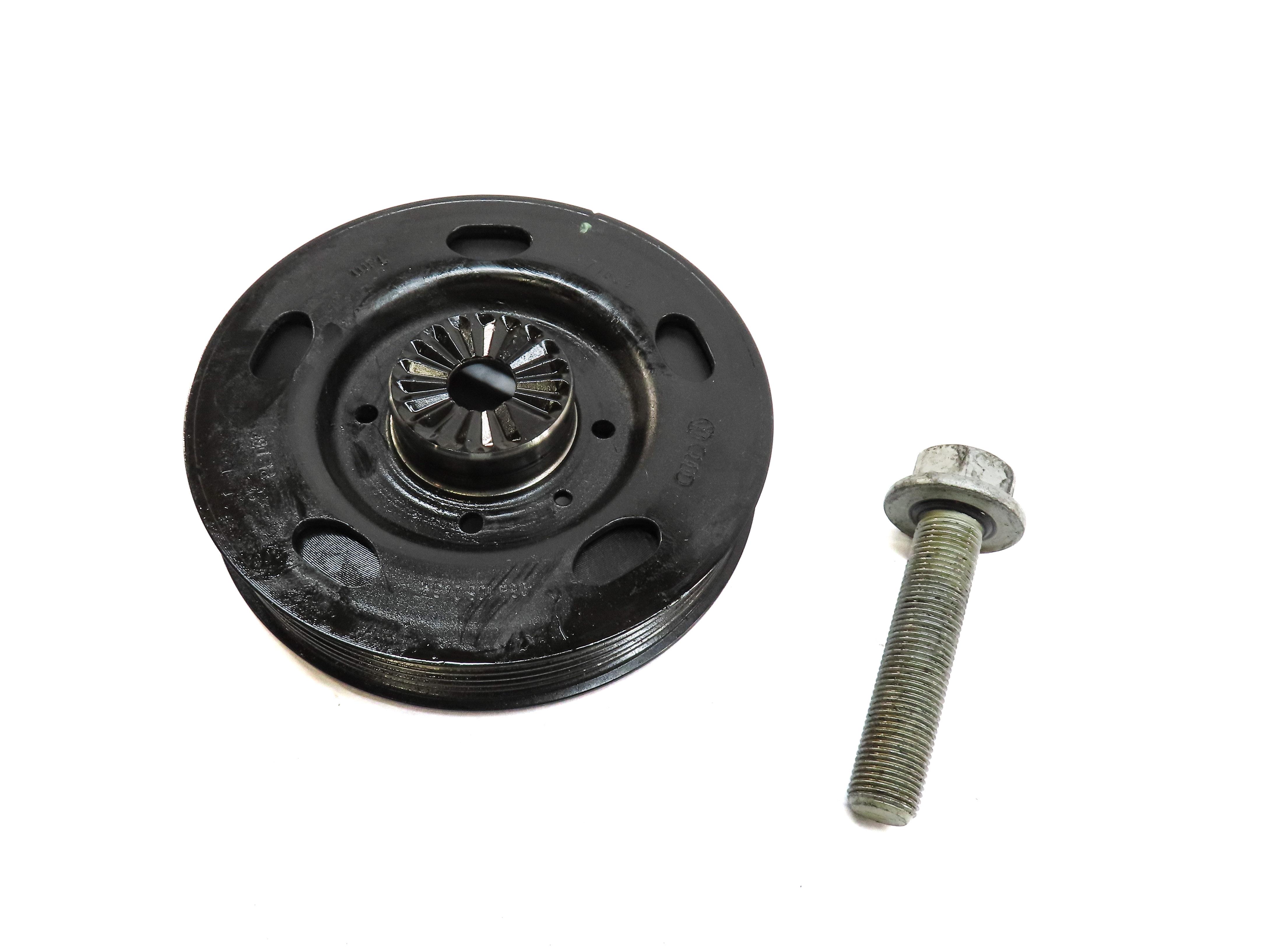 08-19 AUDI A3 A4 A5 A6 Q5 Q7 S3 TT (B8 8K 8T 8R C7 4M) 2.0L HARMONIC BALANCER — exact item pictured