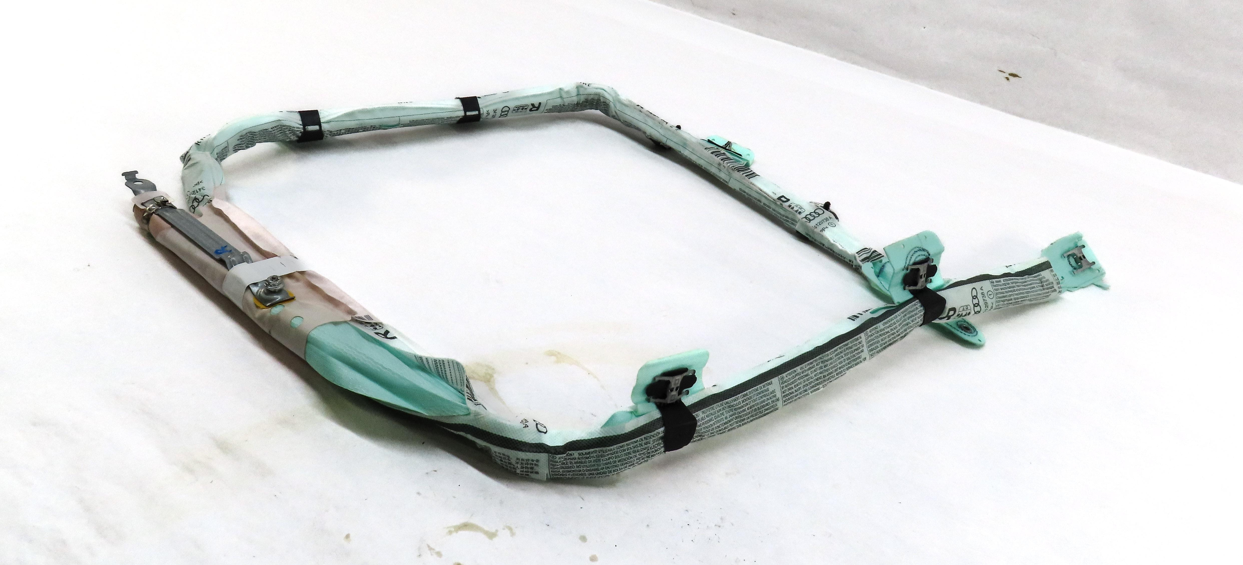 17-19 AUDI A3 S3 RS3 (8V 8Y) RIGHT PASSENGER ROOF CURTAIN SRS AIRBAG AIR BAG — exact item pictured