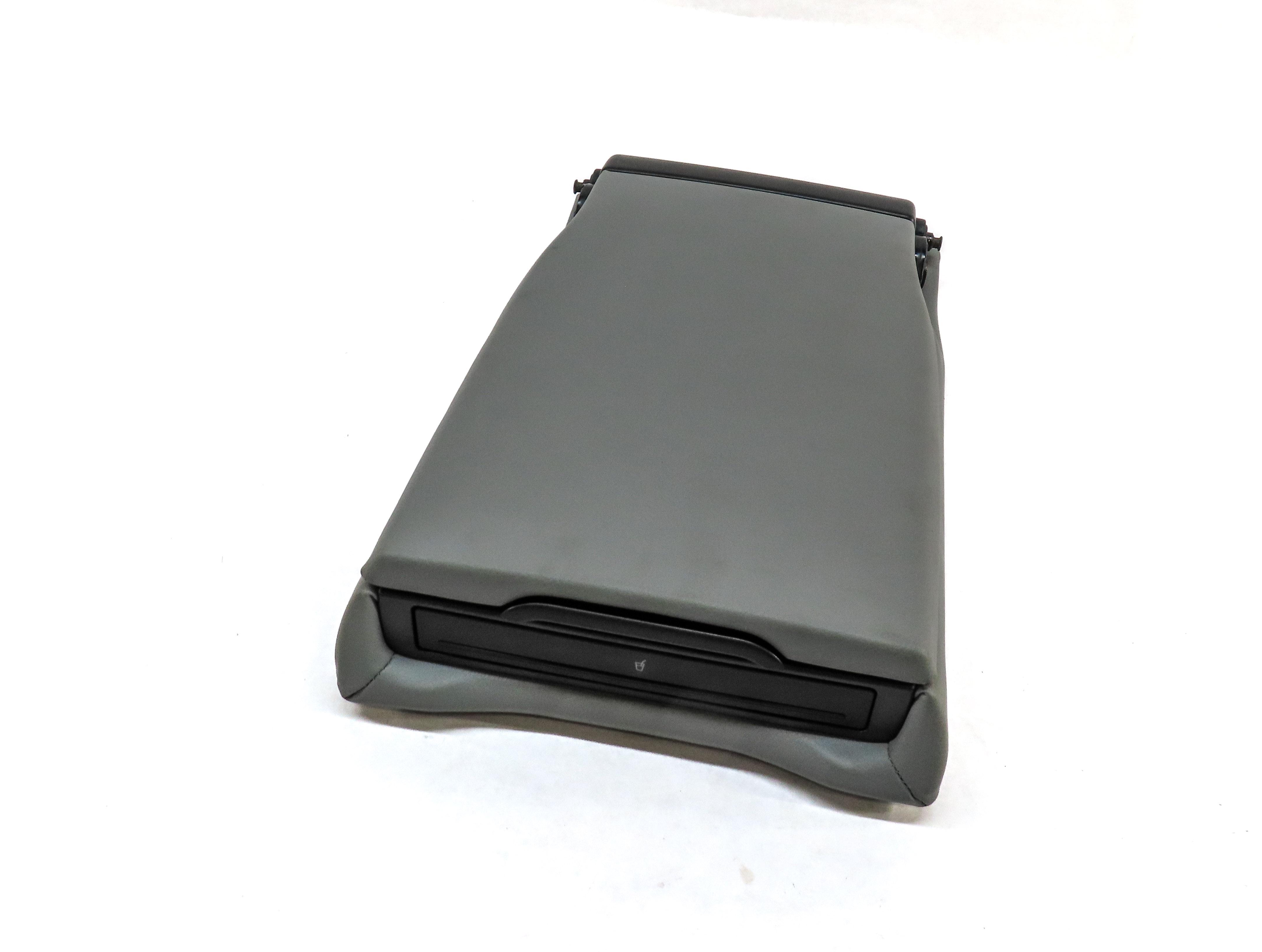 2017 AUDI A3 (8V) REAR SEAT FOLD DOWN CONSOLE ARMREST CUPHOLDER (ROCK GRAY NI) — exact item pictured