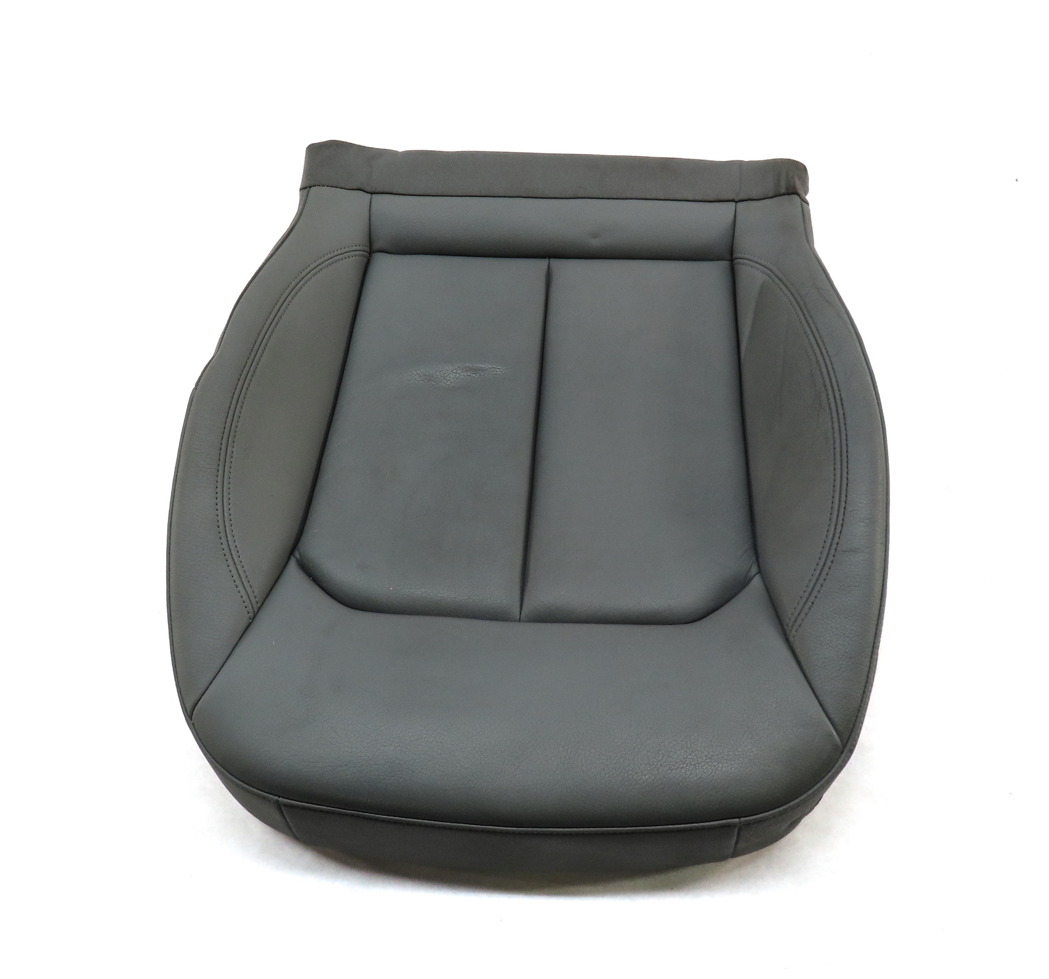 2017 AUDI A3 (8V) FRONT LEFT DRIVER LOWER SEAT CUSHION (ROCK GRAY) NOT HEATED — exact item pictured