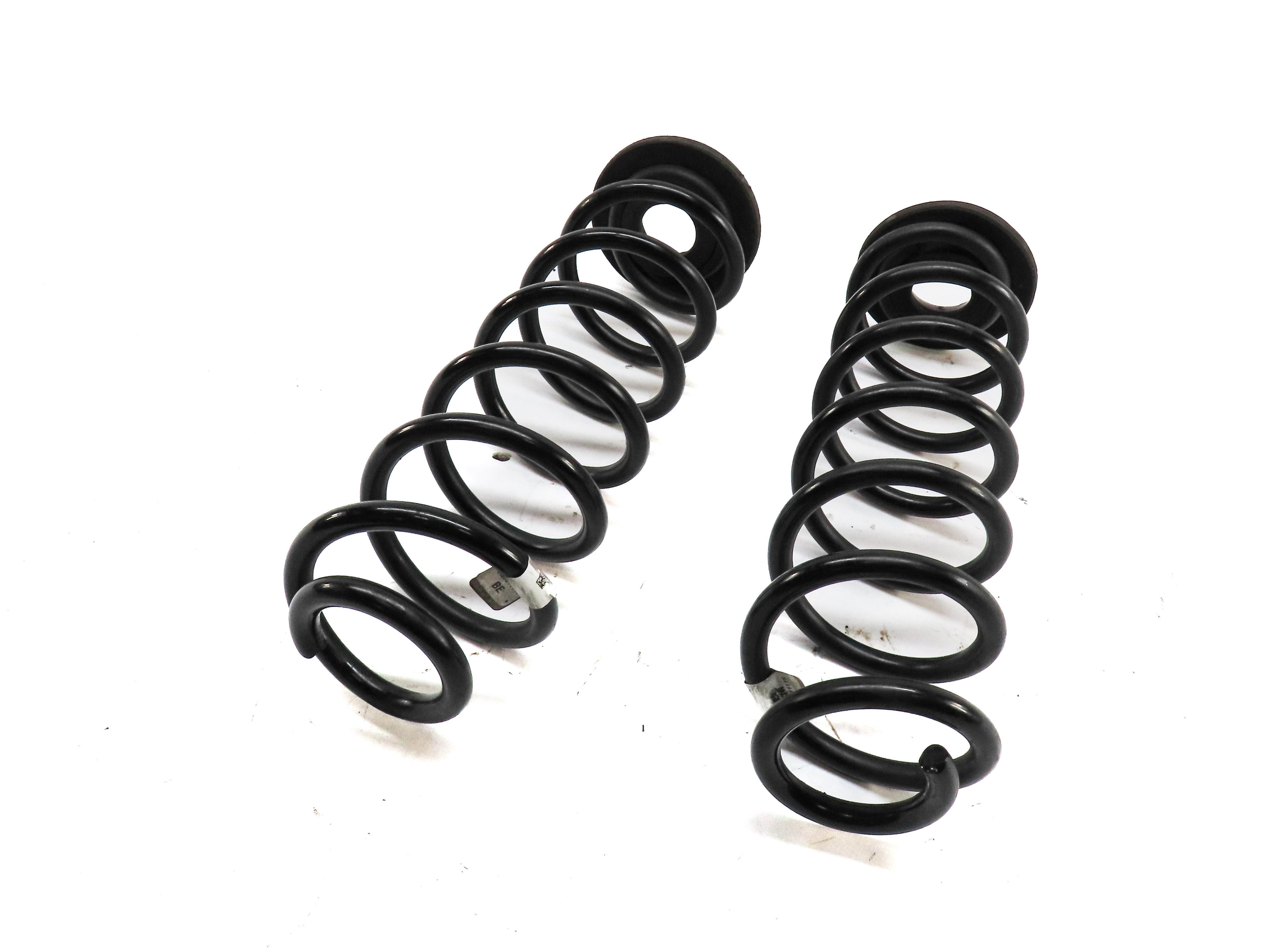 15-18 AUDI A3 S3 RS3 (8V) LEFT & RIGHT REAR S-LINE SUSPENSION COIL SPRING SET — exact item pictured