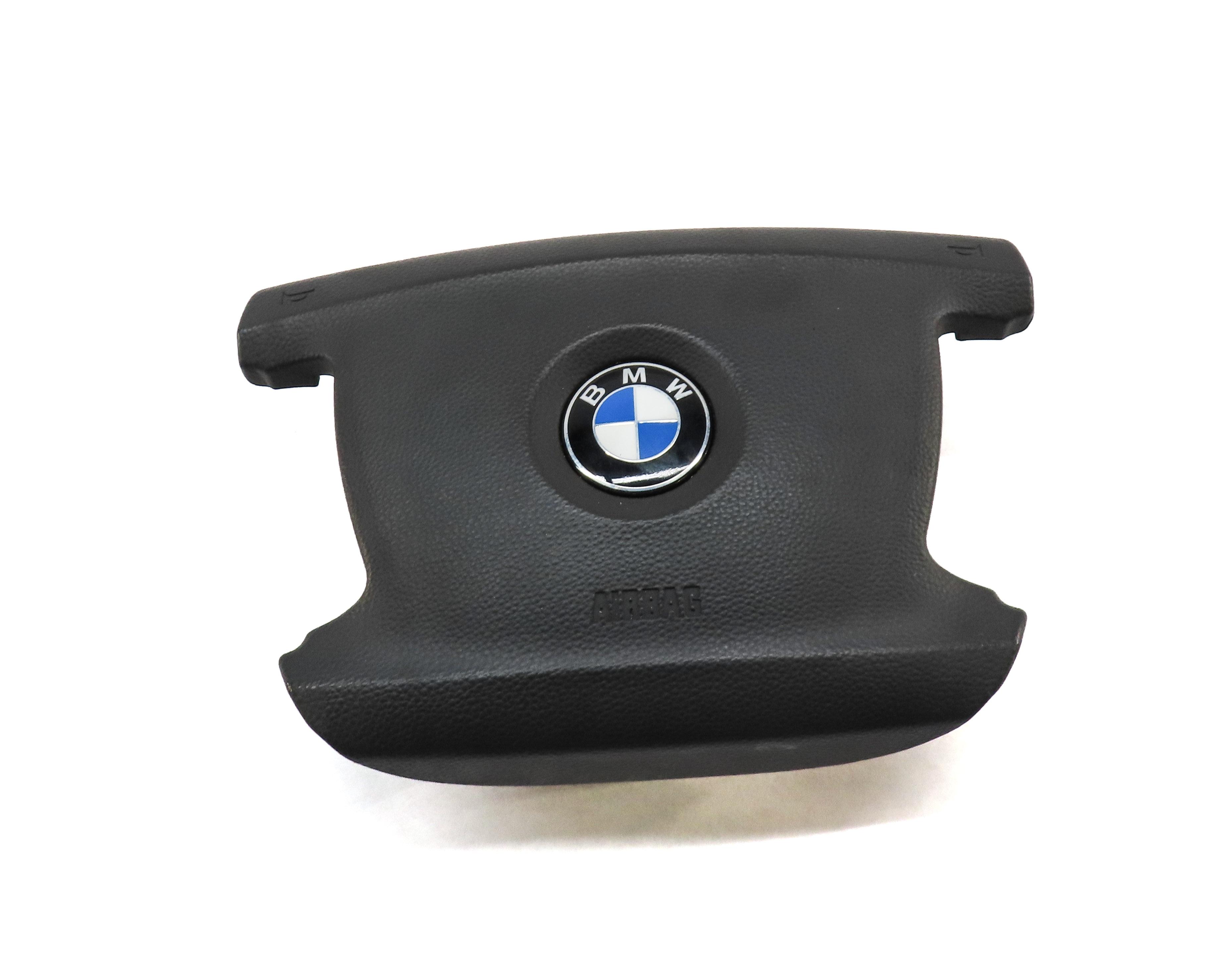 2006-2008 BMW 750i 760i (E65 E66) 4 SPOKE STEERING WHEEL AIRBAG AIR BAG (BLACK) — exact item pictured