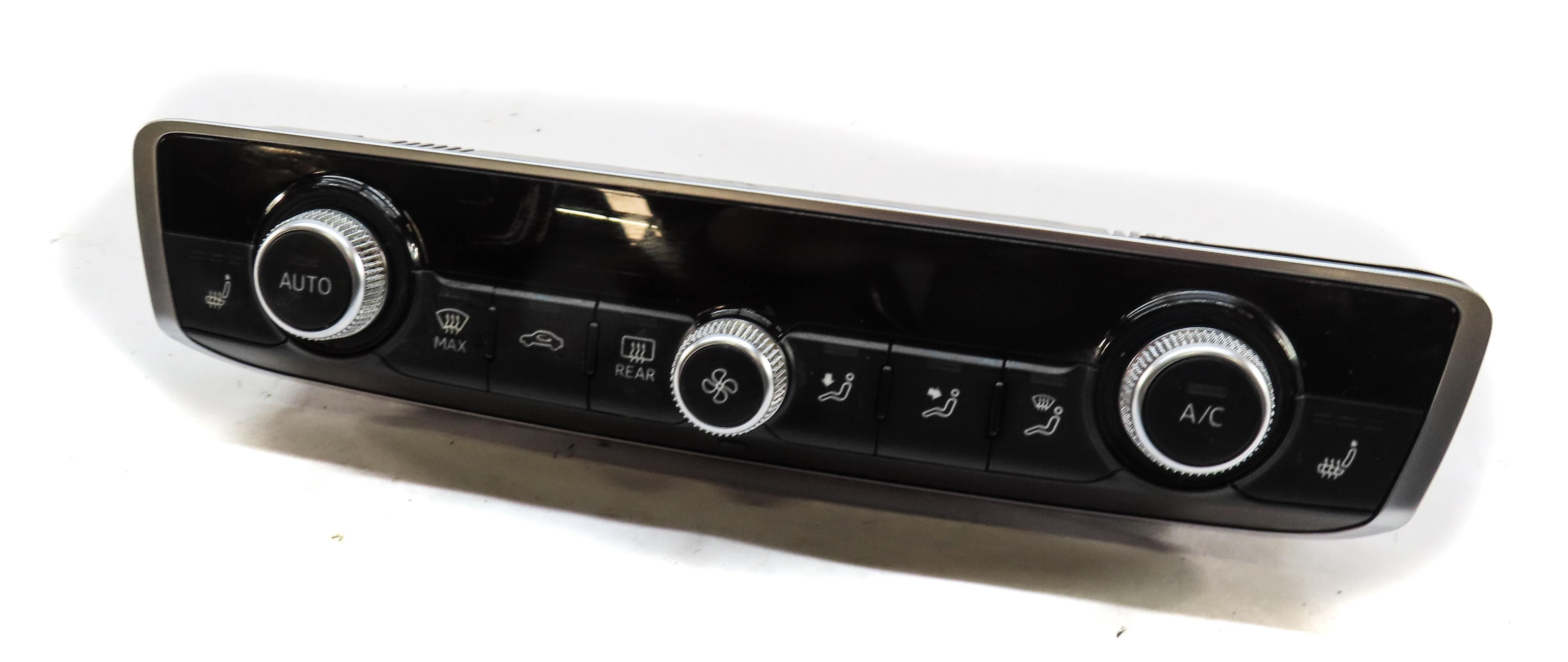 2015-2018 AUDI A3 S3 (8V) FRONT DUAL ZONE HEATER A/C TEMPERATURE CONTROL PANEL — exact item pictured