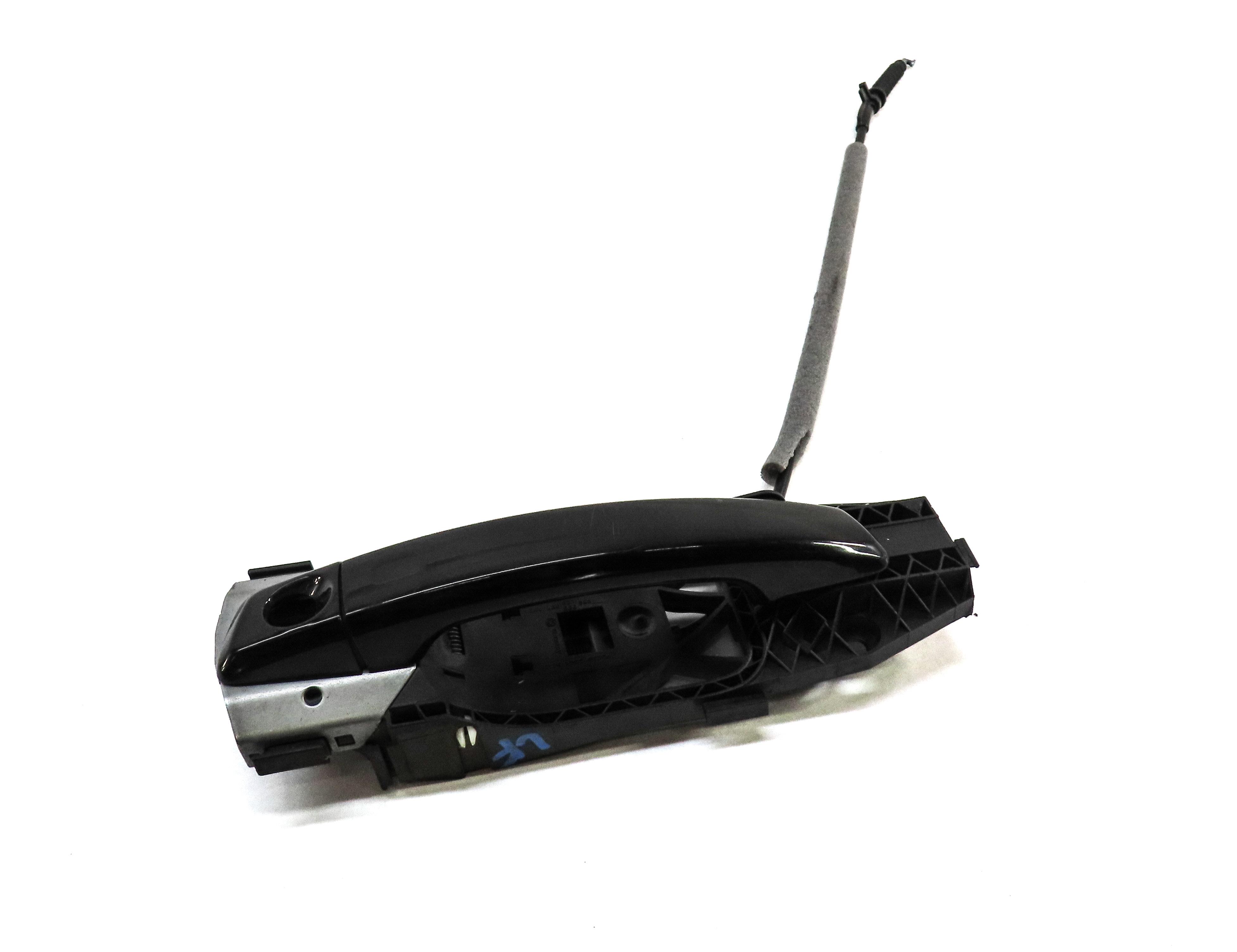 15-19 AUDI A3 S3 RS3 TT (8V MK3) LEFT FRONT DRIVER EXTERIOR DOOR HANDLE (BLACK) — exact item pictured