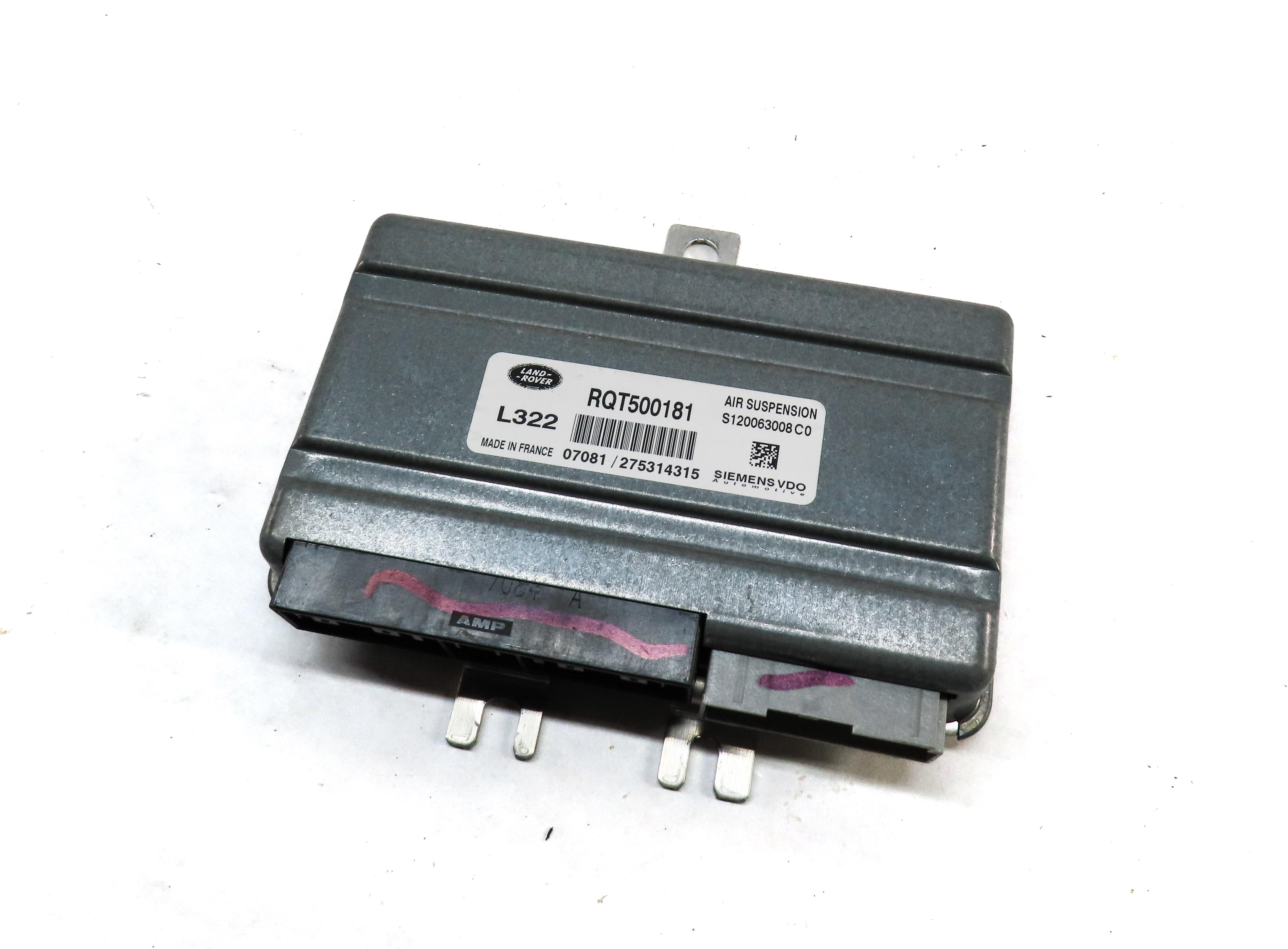 2007-2009 RANGE ROVER (L322) AIR SUSPENSION COMPRESSOR PUMP MODULE (HITACHI) — exact item pictured