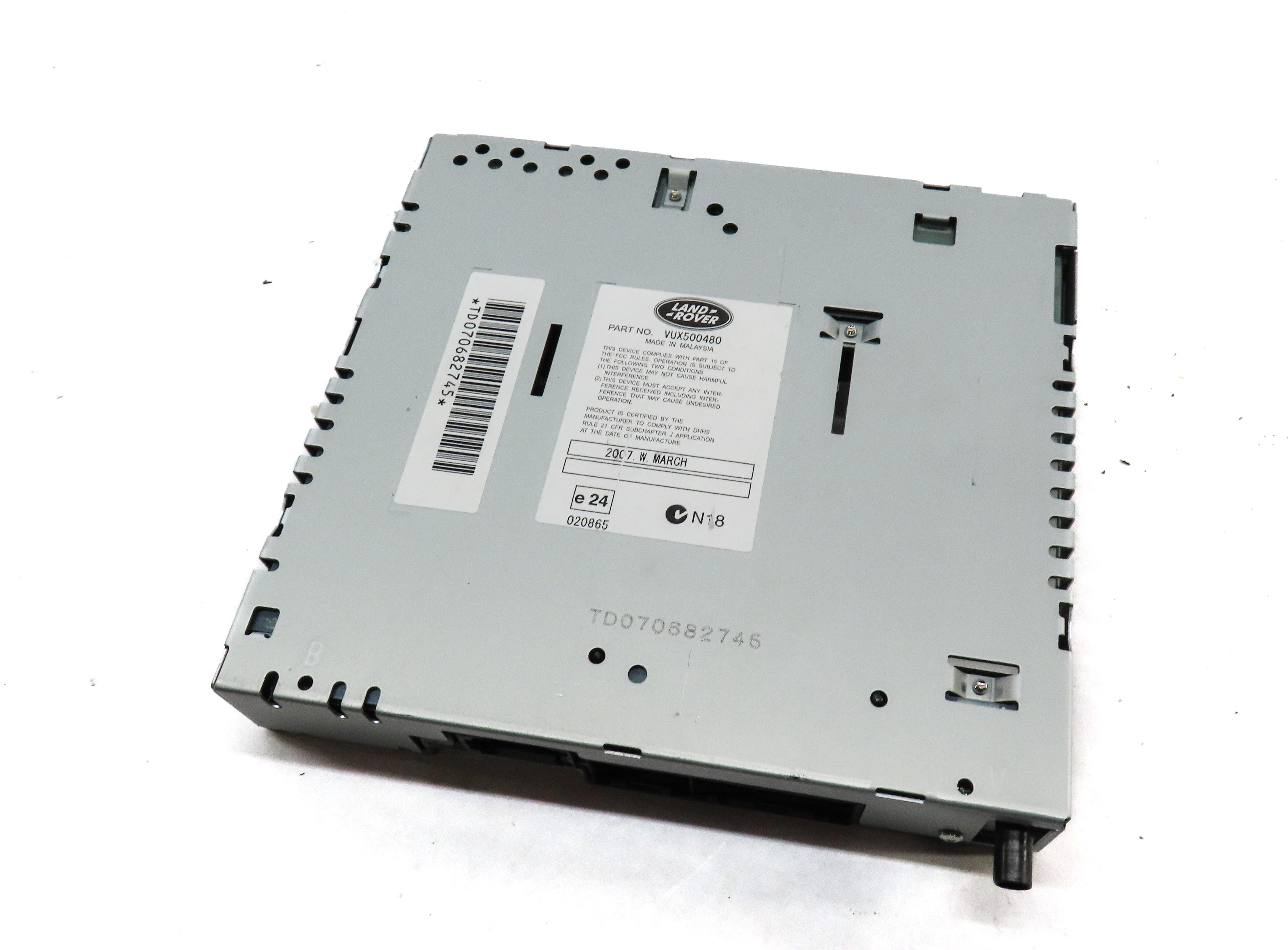2005-2009 RANGE ROVER (L322) RADIO STEREO AM/FM RECEIVER (w/ REAR ENTERTAINMENT) — exact item pictured