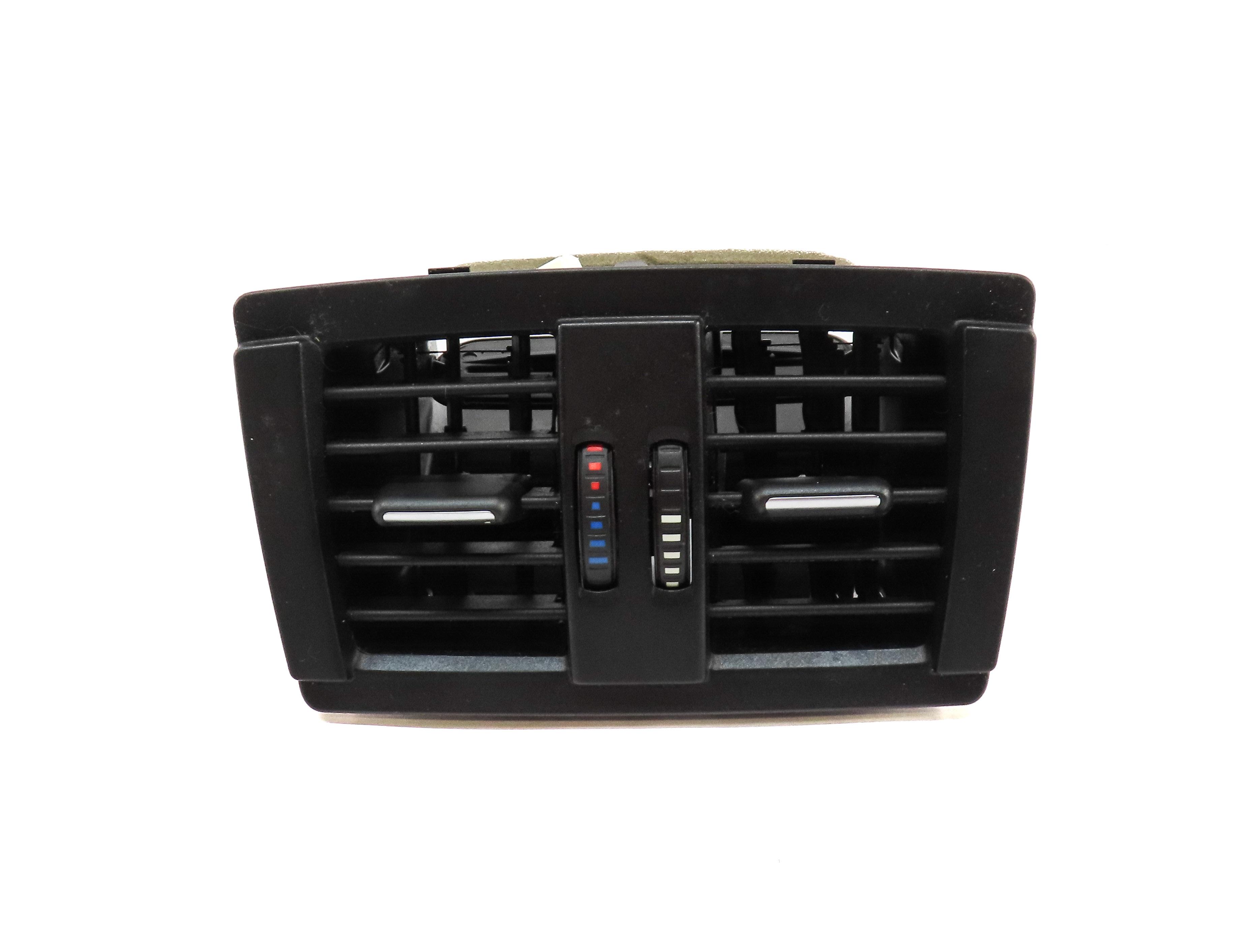 2014 BMW 335iGT (F34) REAR CENTER CONSOLE HVAC A/C HEATER AIR VENT (BLACK) — exact item pictured
