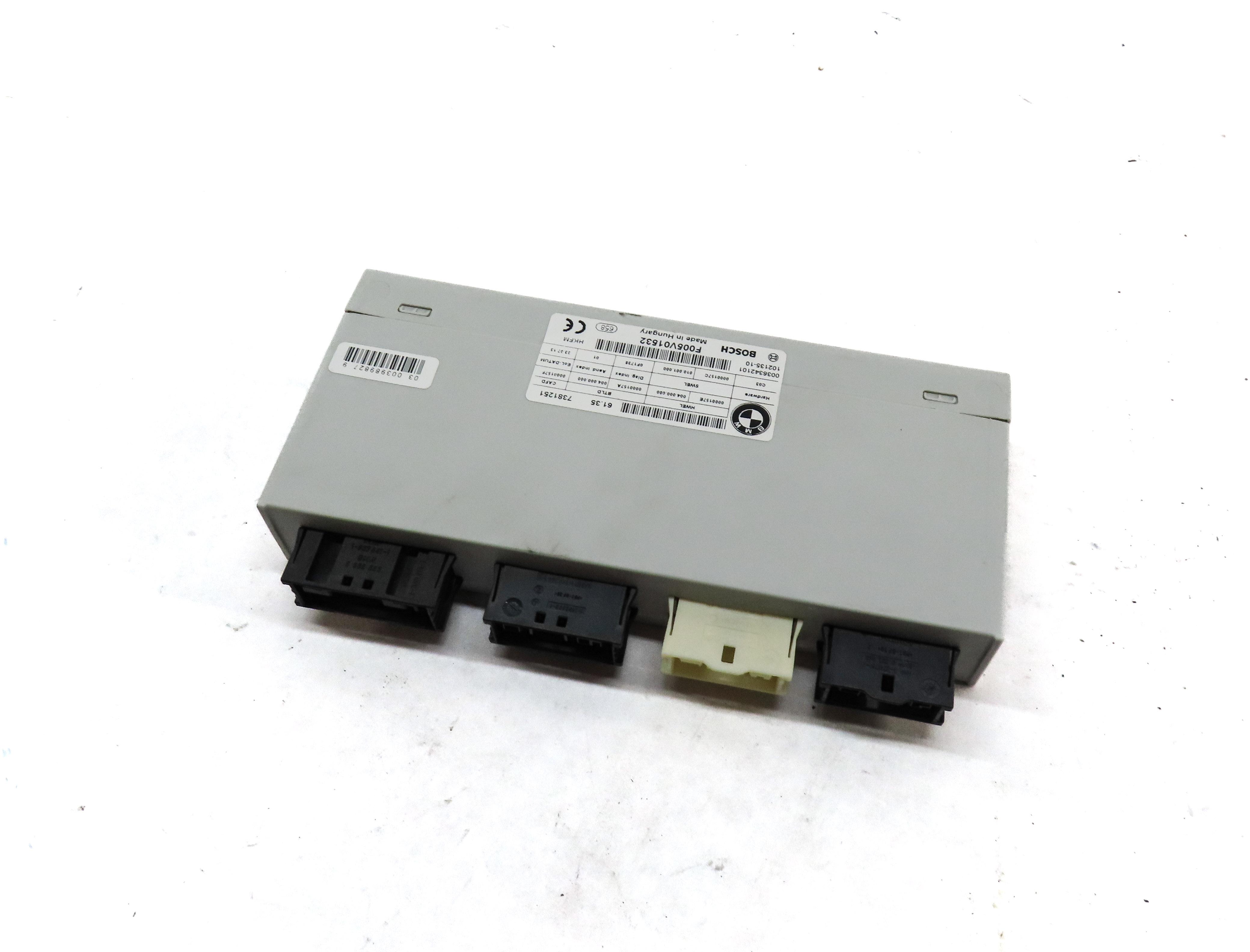2014 BMW 335iGT (F34) REAR TRUNK HATCH LIFTGATE CONTROL MODULE 61357381251 — exact item pictured