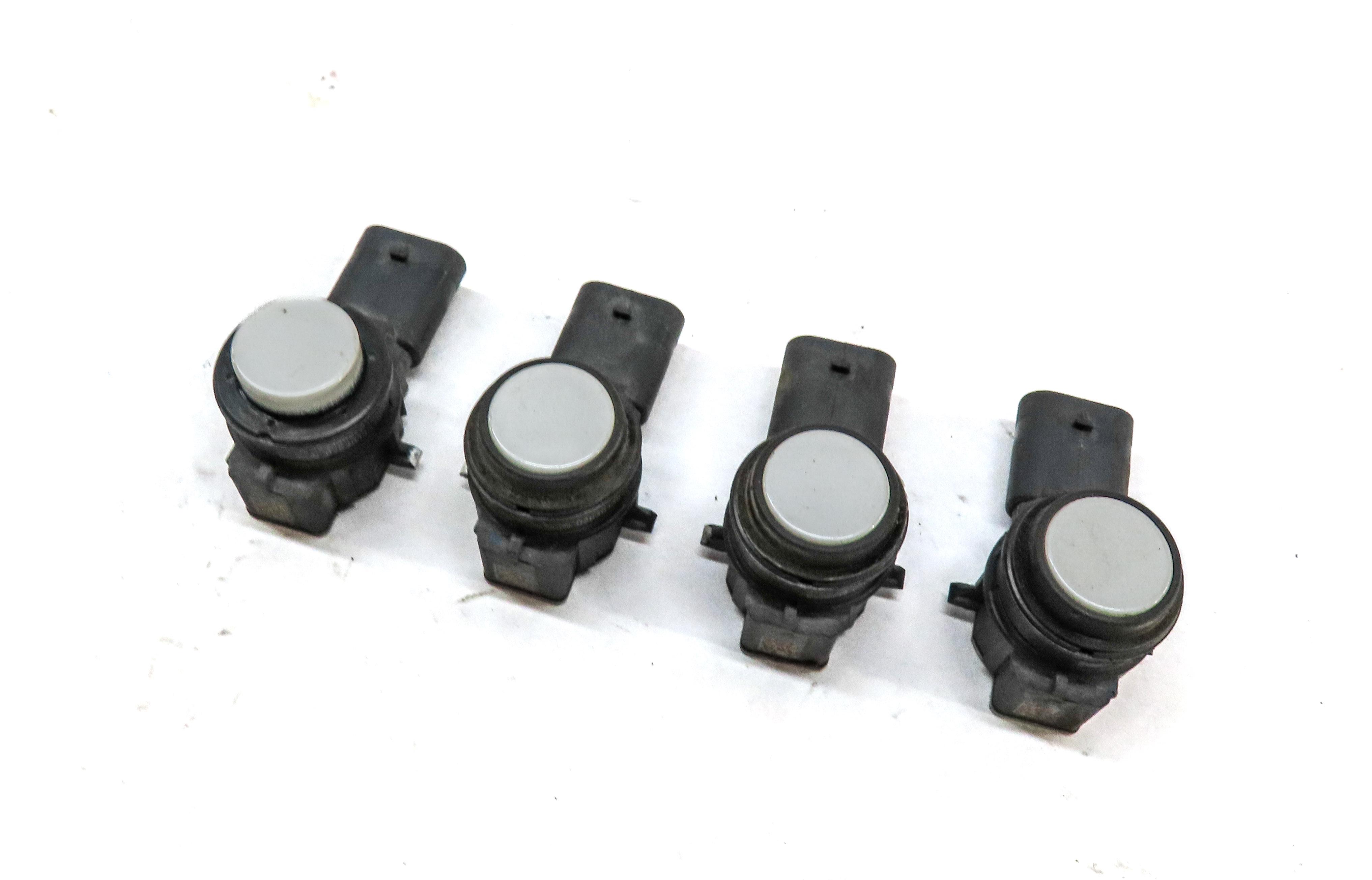 2014 BMW 335iGT (F34) REAR PARK ASSIST PDC SENSORT SET 4 (MINERAL WHITE A96) — exact item pictured