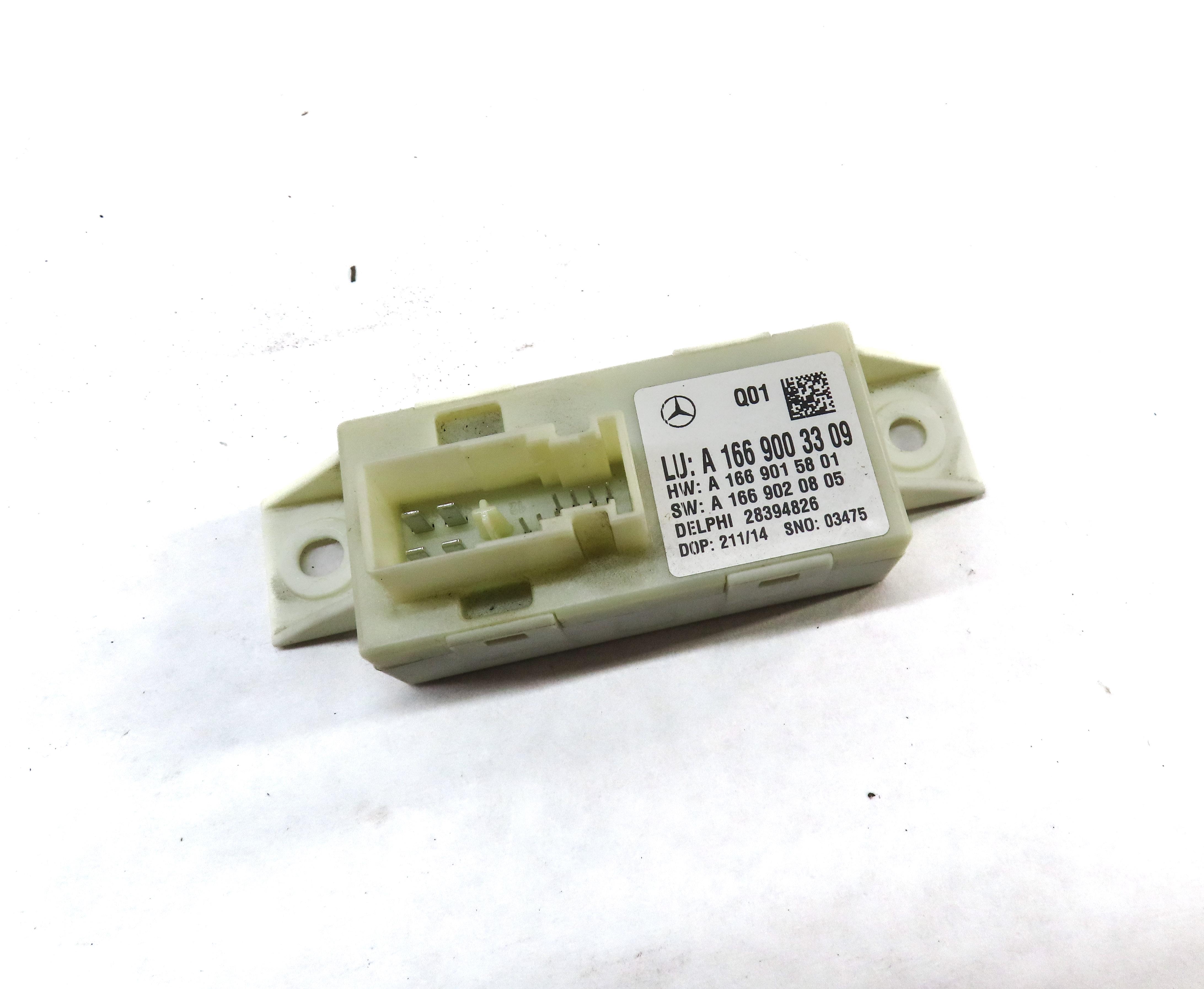 14-16 MERCEDES CLA250 CLA45 (C117 W117) HID XENON HEADLIGHT RANGE CONTROL MODULE — exact item pictured