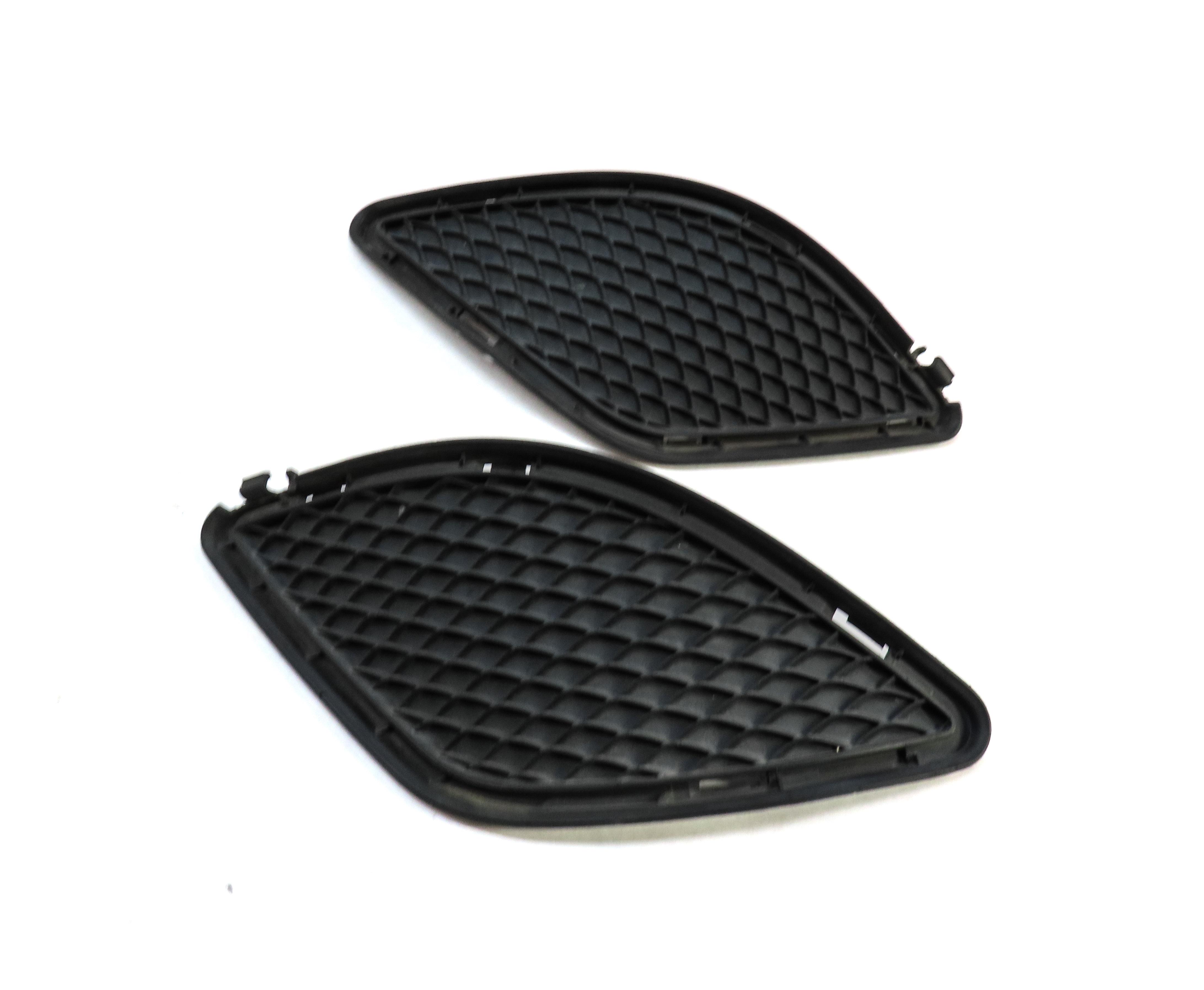 14 MERCEDES CLA250 (C117) FRONT LOWER LEFT & RIGHT BUMPER GRILLE ENDS SET 2 — exact item pictured