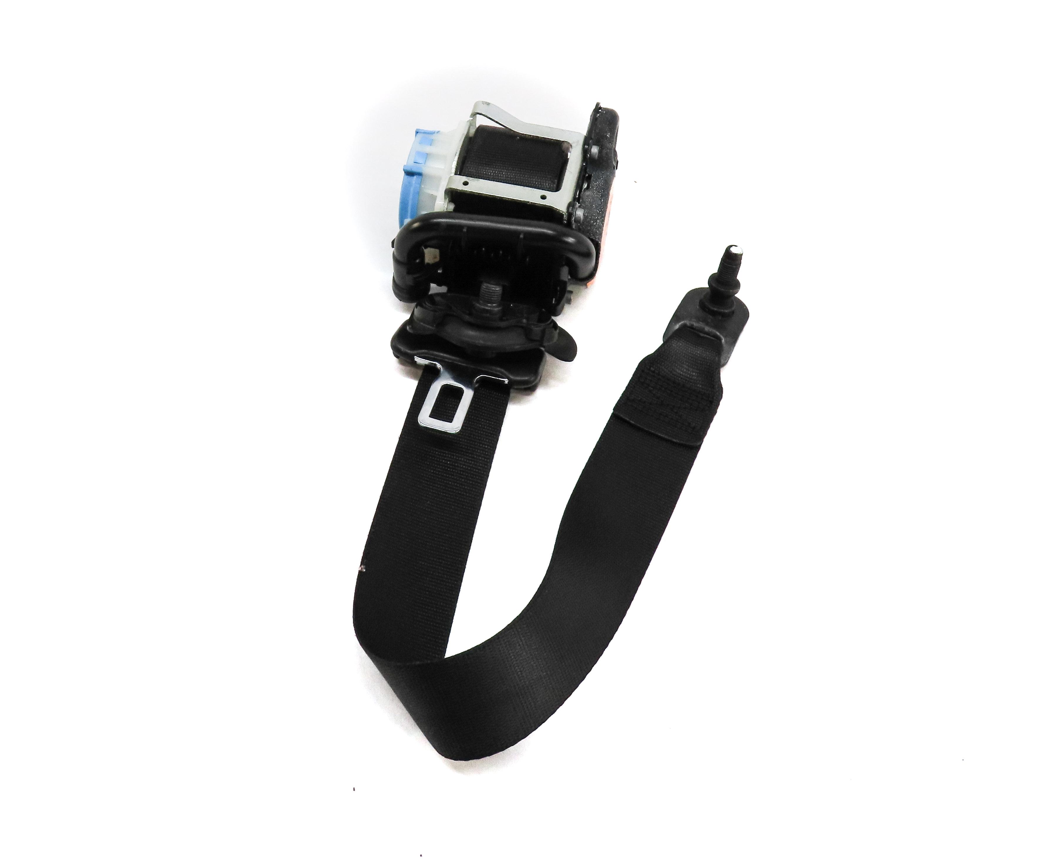 14-20 MERCEDES CLA GLA CLASS (C117 X156) LEFT DRIVER SEATBELT RETRACTOR (BLACK) — exact item pictured