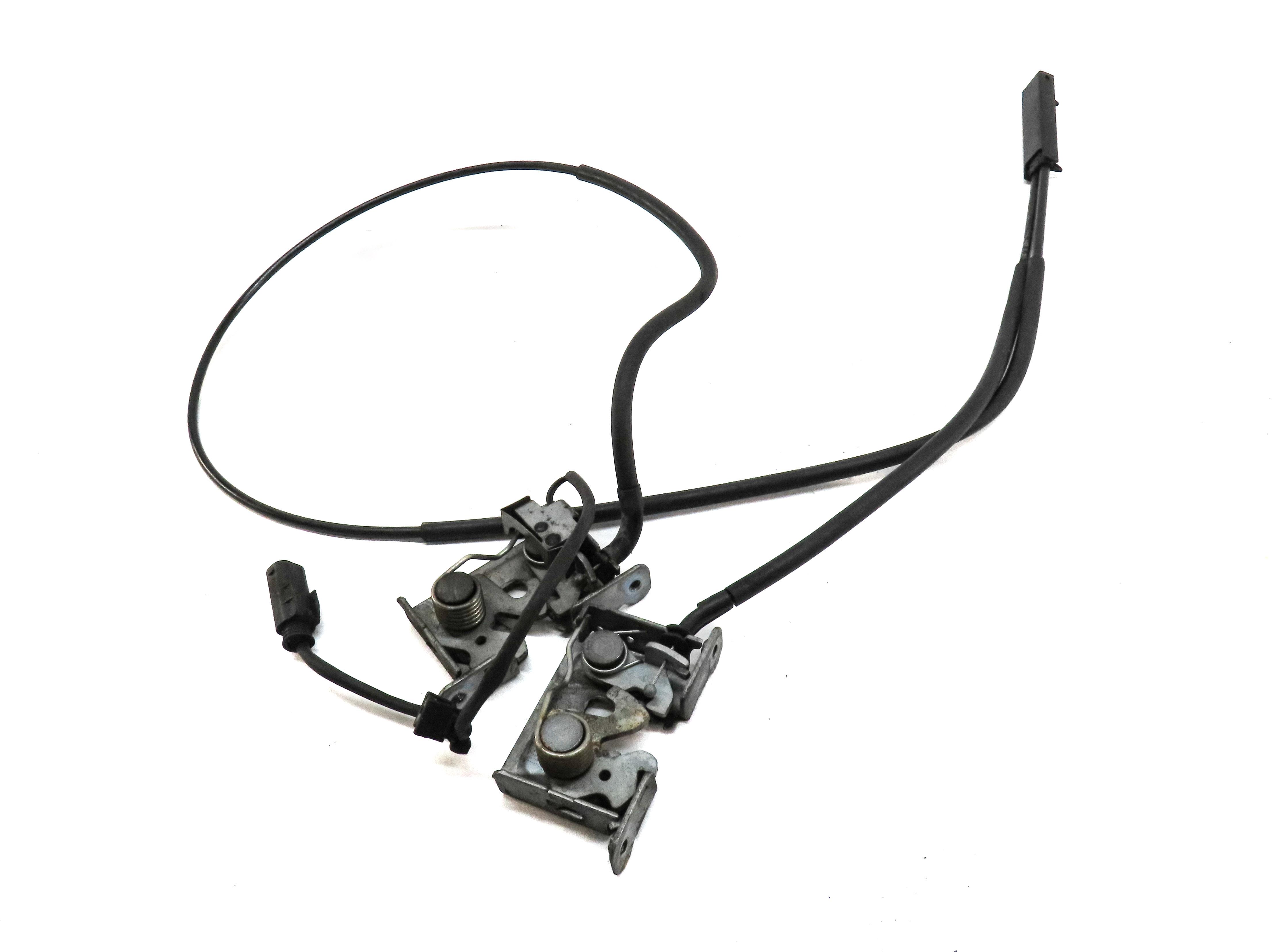 2009 BMW X5 (E70) FRONT LEFT & RIGHT LOWER HOOD LOCK LATCH LATCH SET-2 — exact item pictured