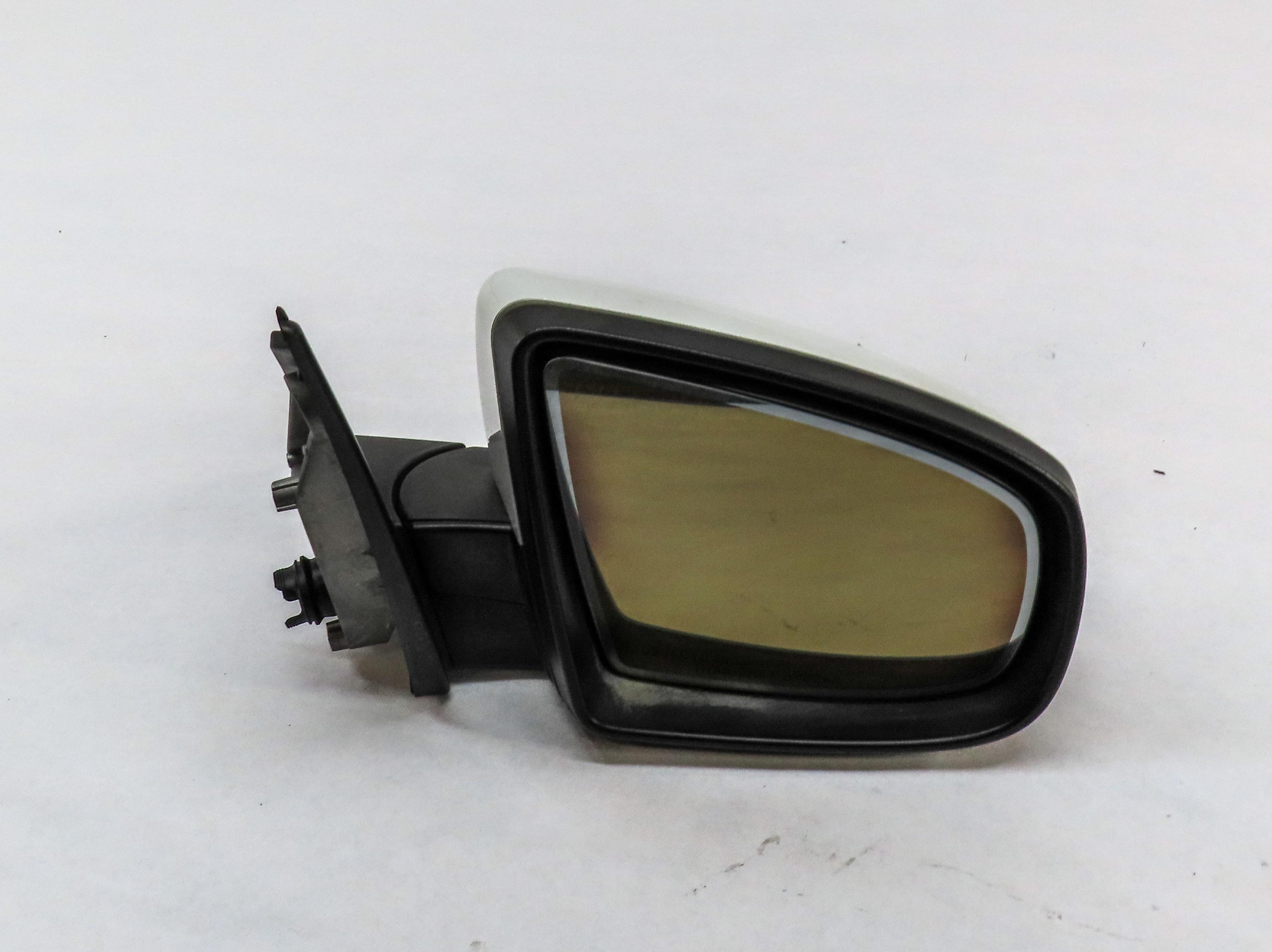 2007-2013 BMW X5 (E70) RIGHT PASSENGER P-FOLD AUTODIM HEATED DOOR MIRROR (WHITE) — exact item pictured