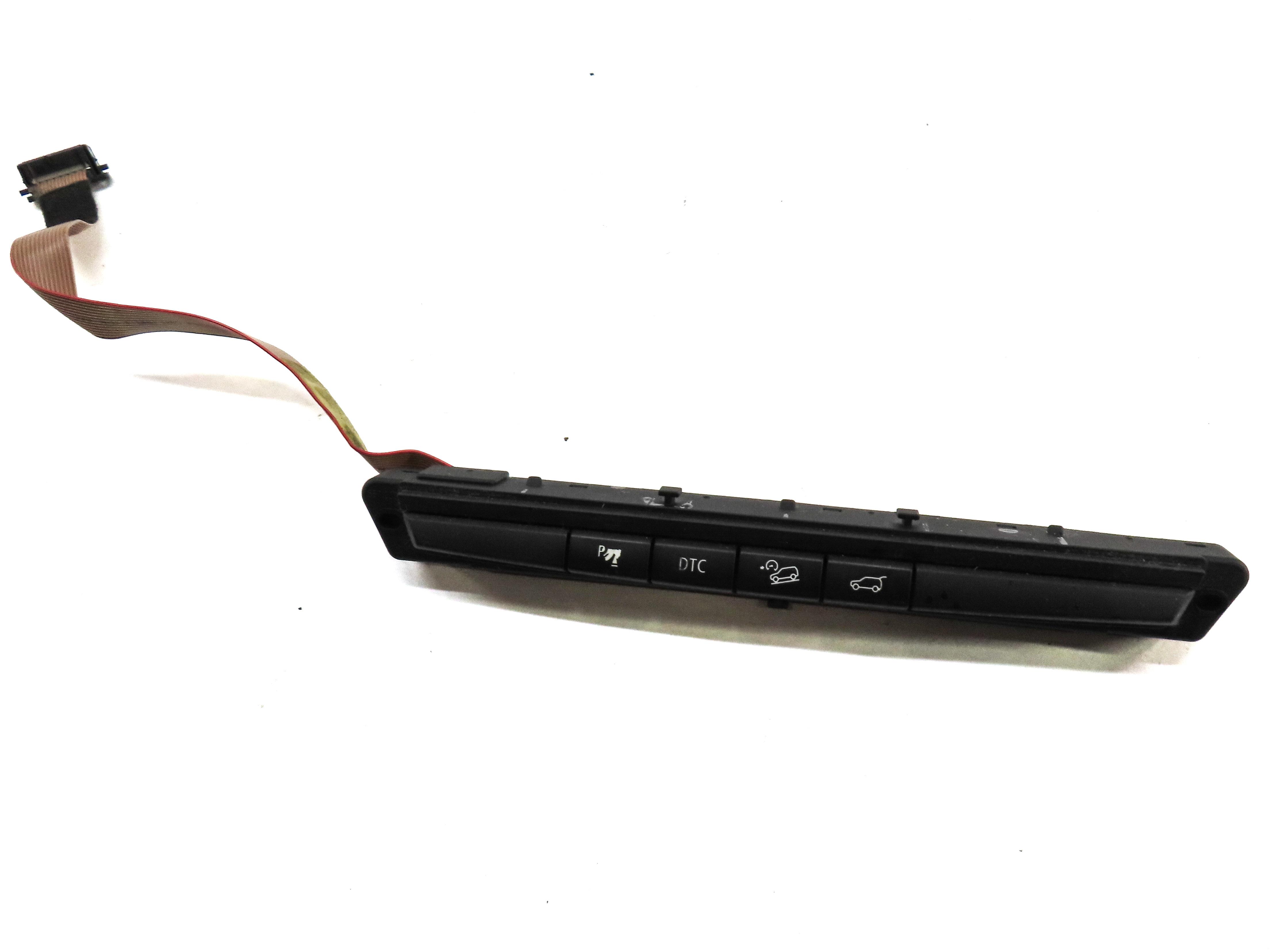 2009 BMW X5 (E70) PDC DTC HILL DESCENT TRUNK SWITCH BUTTON PANEL — exact item pictured