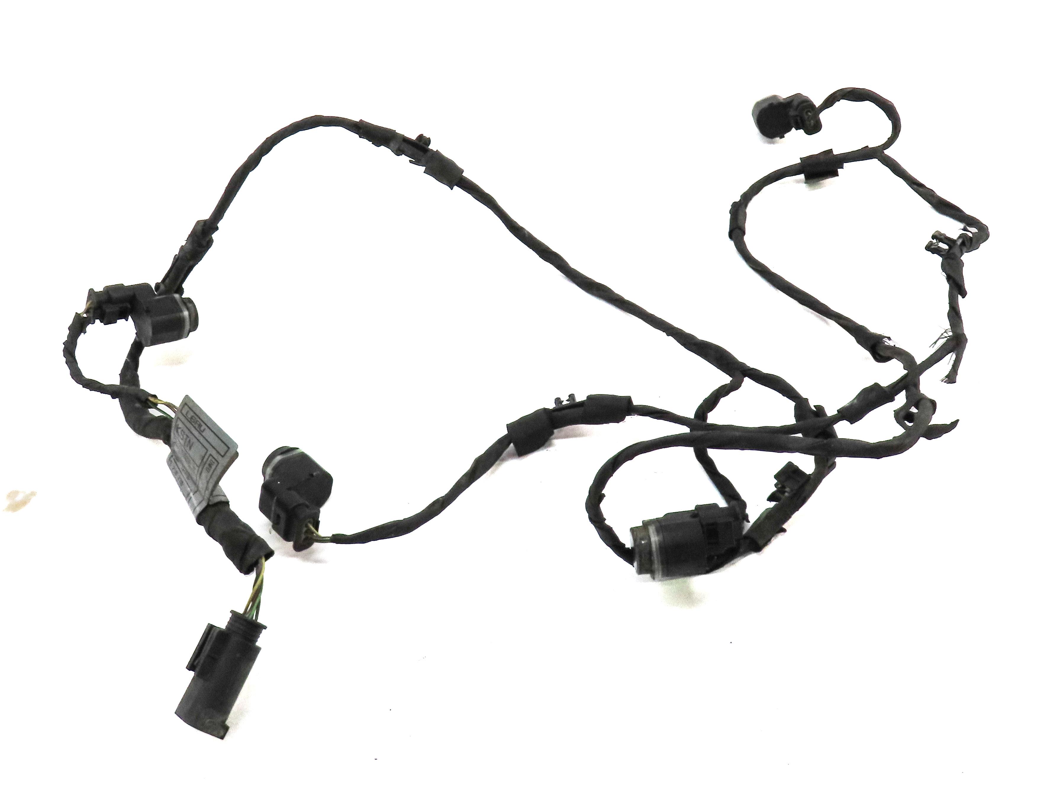 2010 BMW 535iGT (F07) FRONT PDC PARK SENSOR SET & HARNESS (BLACK) — exact item pictured