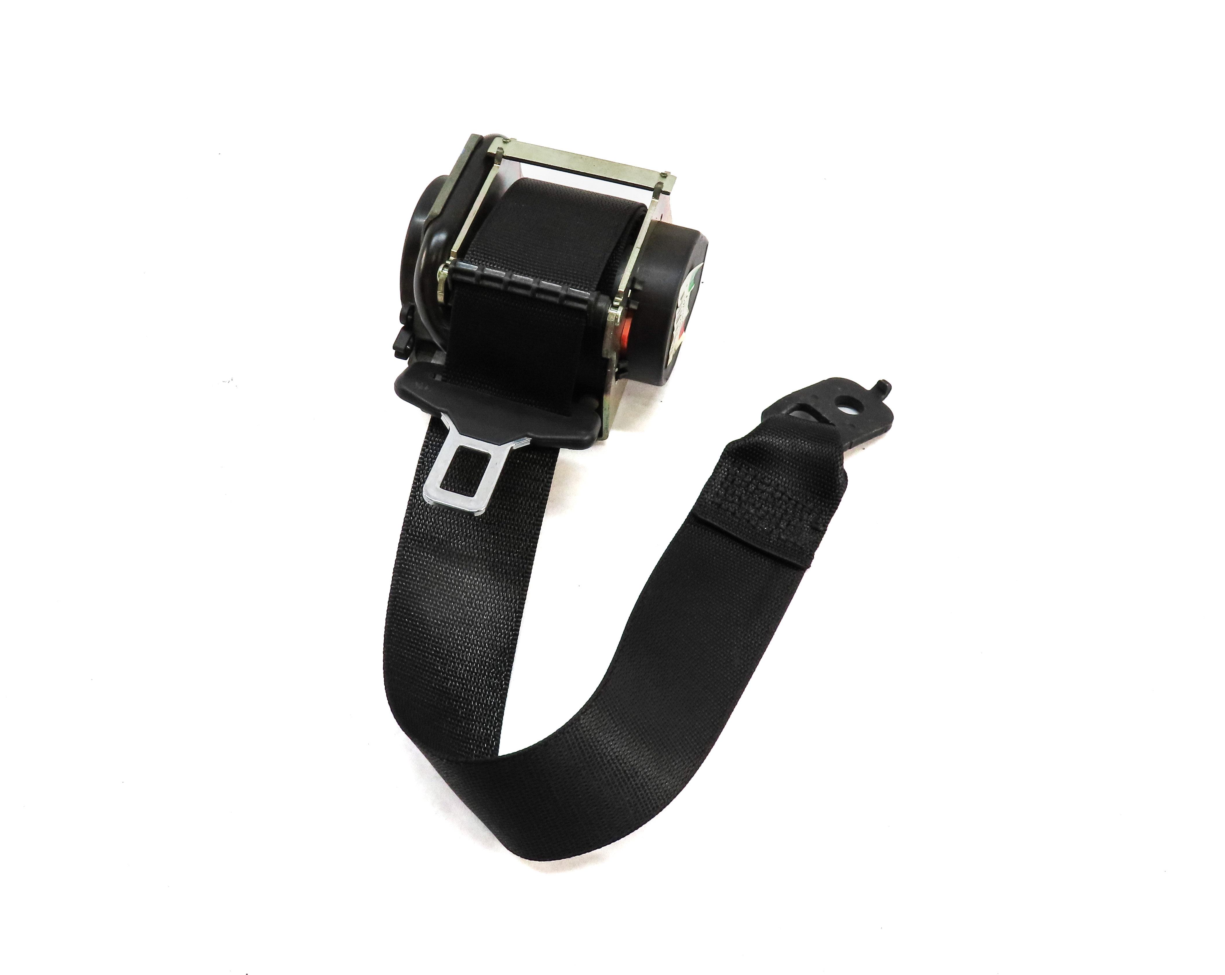 2014 MERCEDES E350 (C207) REAR LEFT SEAT SEATBELT RETRACTOR (BLACK) — exact item pictured