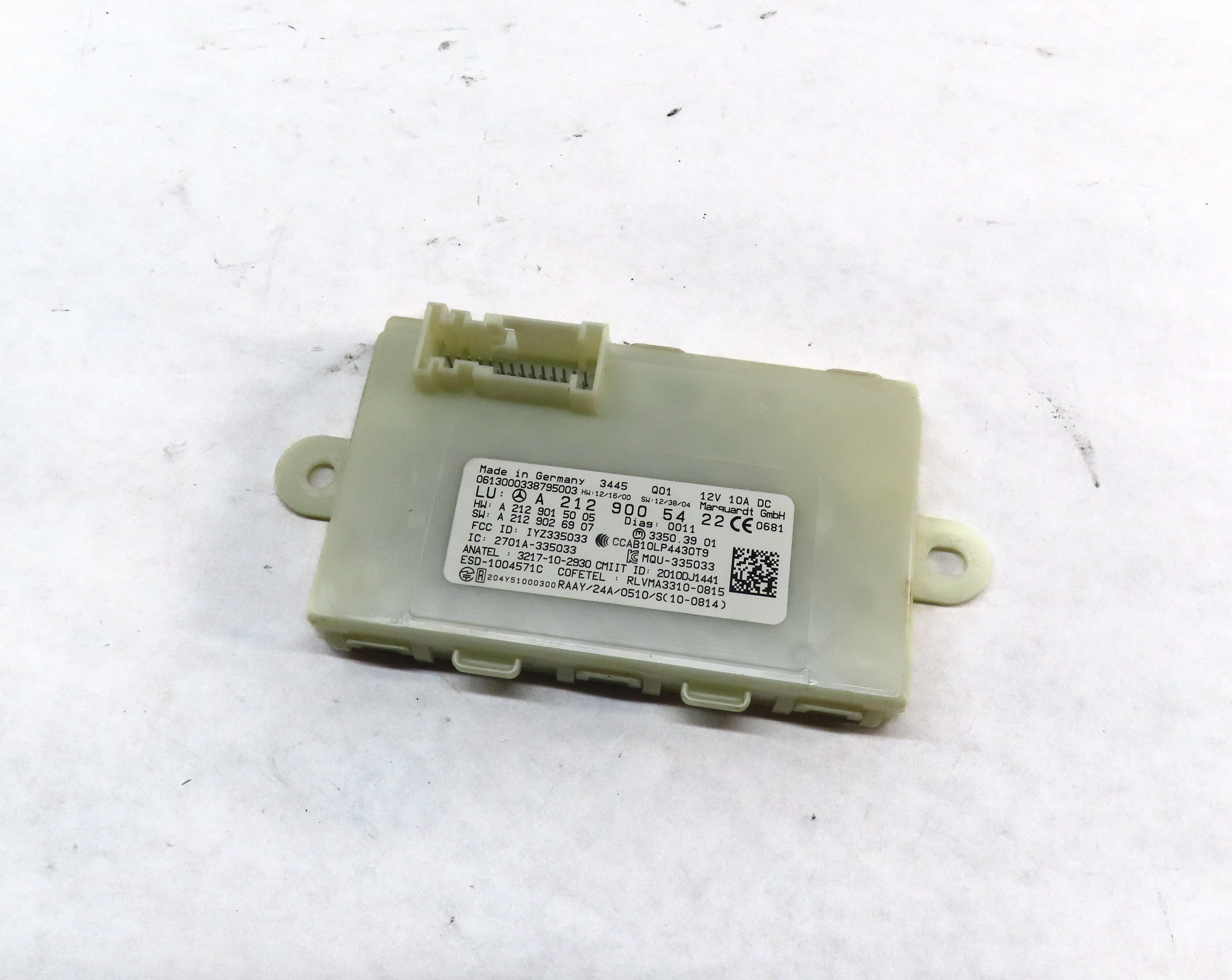13-20 MERCEDES B CLA E GL GLA GLE GLS S CLS SLK W212 W166 X166 KEYLESS GO MODULE — exact item pictured