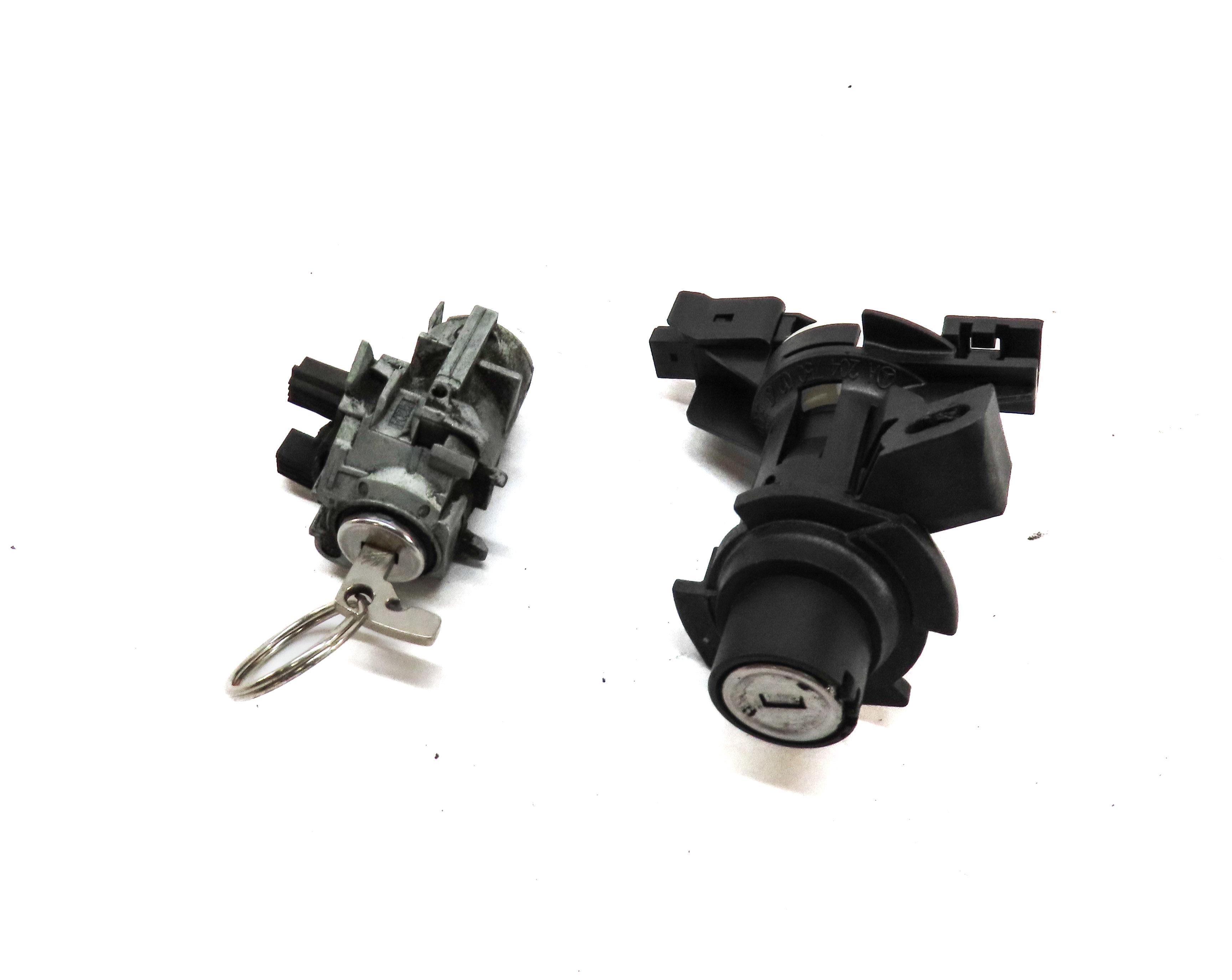 2014 MERCEDES E350 (C207) DRIVER DOOR TRUNK LOCK CYLINDER & KEY SET-3 — exact item pictured