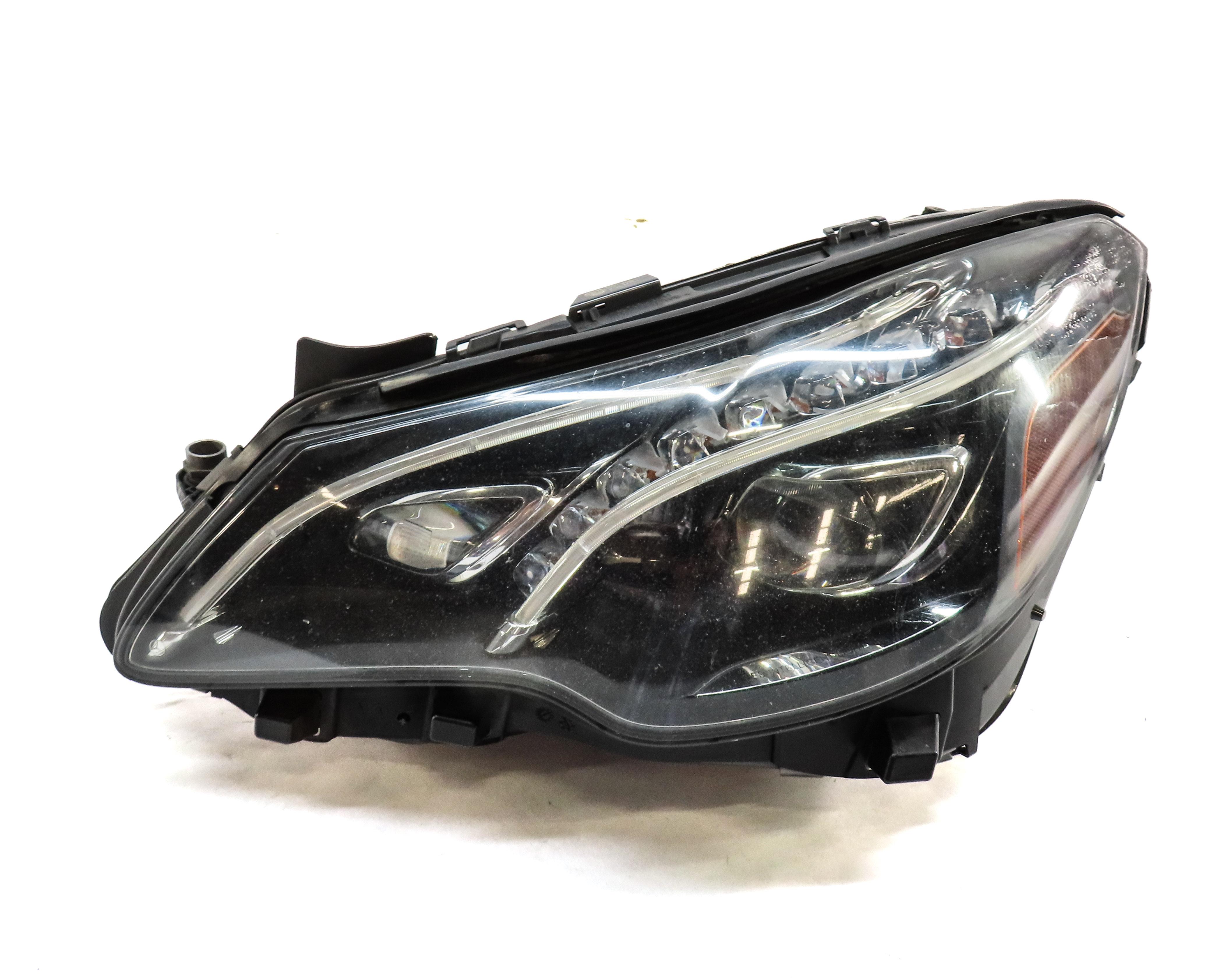 14-17 MERCEDES E-CLASS (A207 C207 W207) LEFT LED ADAPTIVE HEADLIGHT LIGHT LAMP — exact item pictured