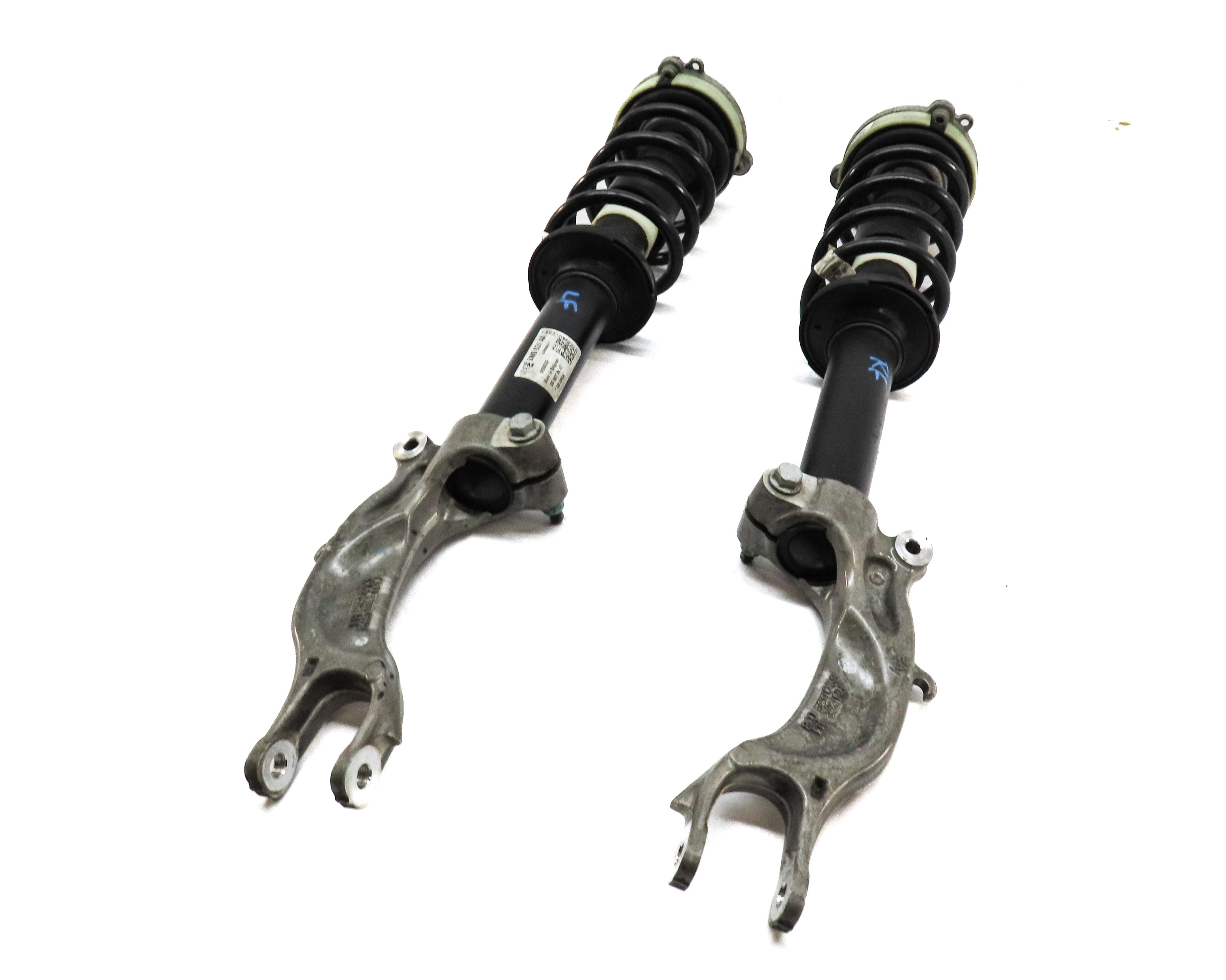2017-2019 AUDI A4 (B9 8W) FRONT LEFT & RIGHT STANDARD SUSPENSION SHOCK STRUT SET — exact item pictured