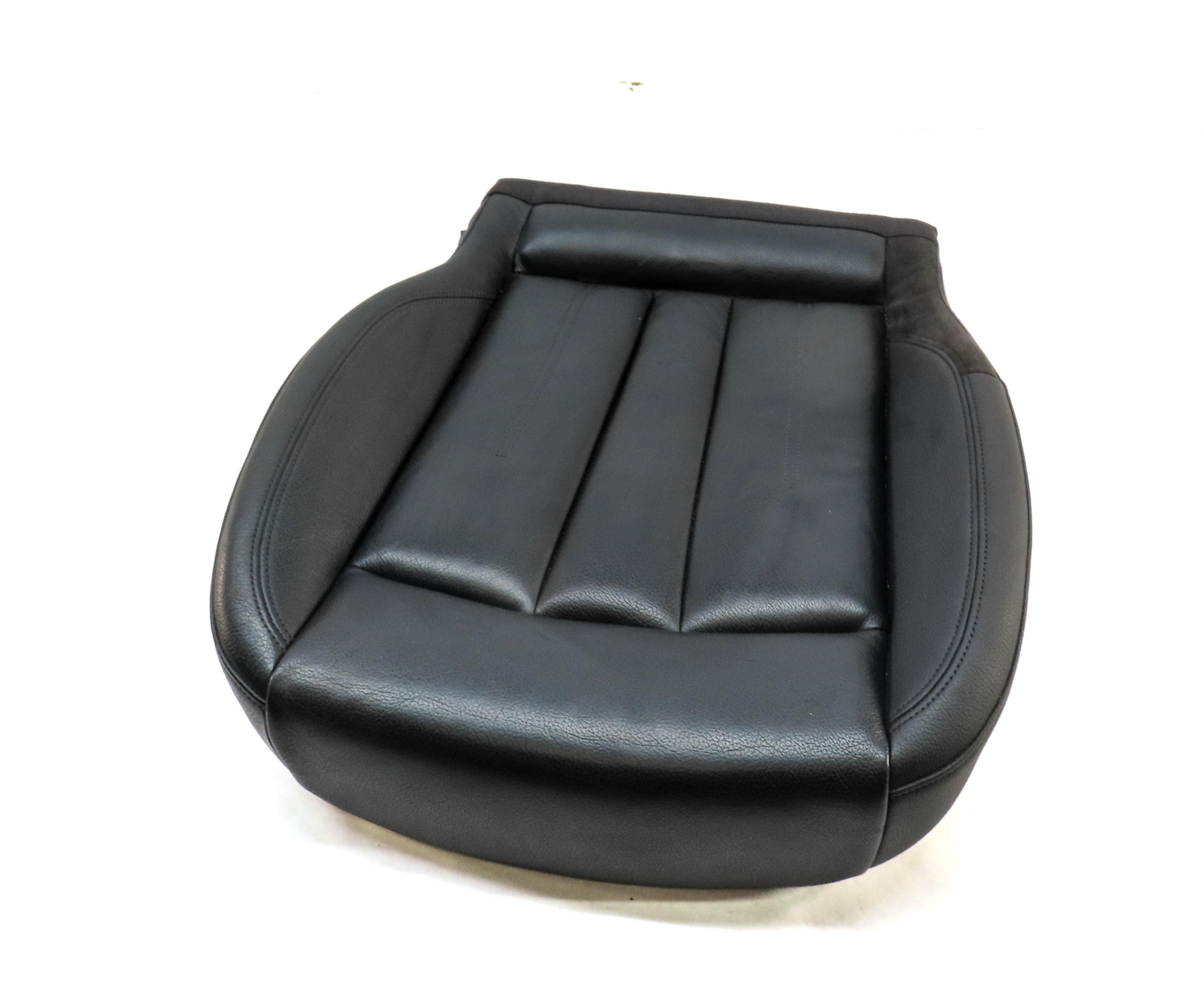17-22 AUDI A4 (B9 8W) FRONT RIGHT LOWER BOTTOM HEATED SEAT CUSHION (BLACK) — exact item pictured