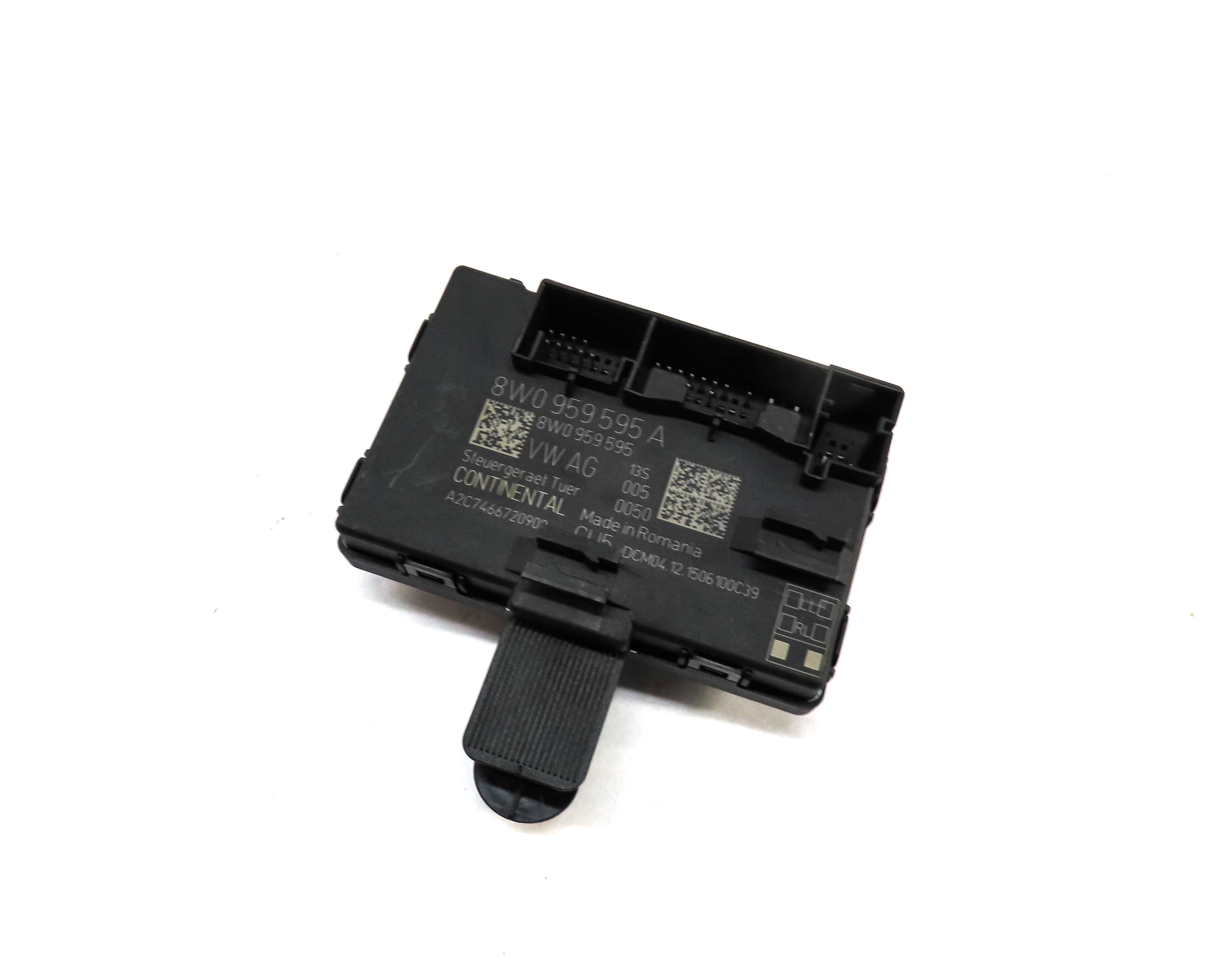 2017 AUDI A4 (B9 8W) REAR LEFT DOOR CONTROL MODULE — exact item pictured