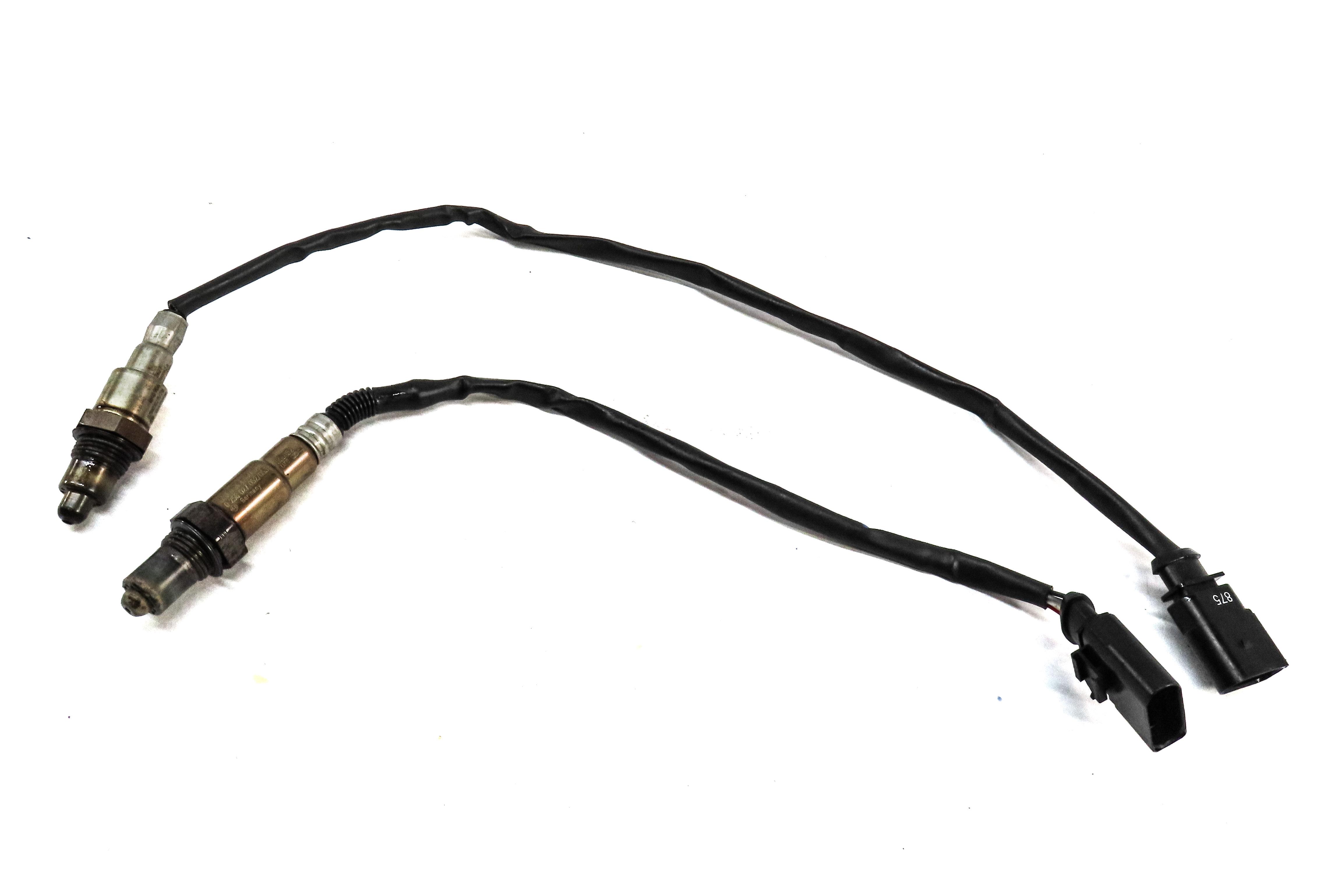 2017 AUDI A4 (B9 8W) 2.0L CYMC ENGINE TURBO PRE POST CAT O2 OXYGEN SENSOR SET — exact item pictured