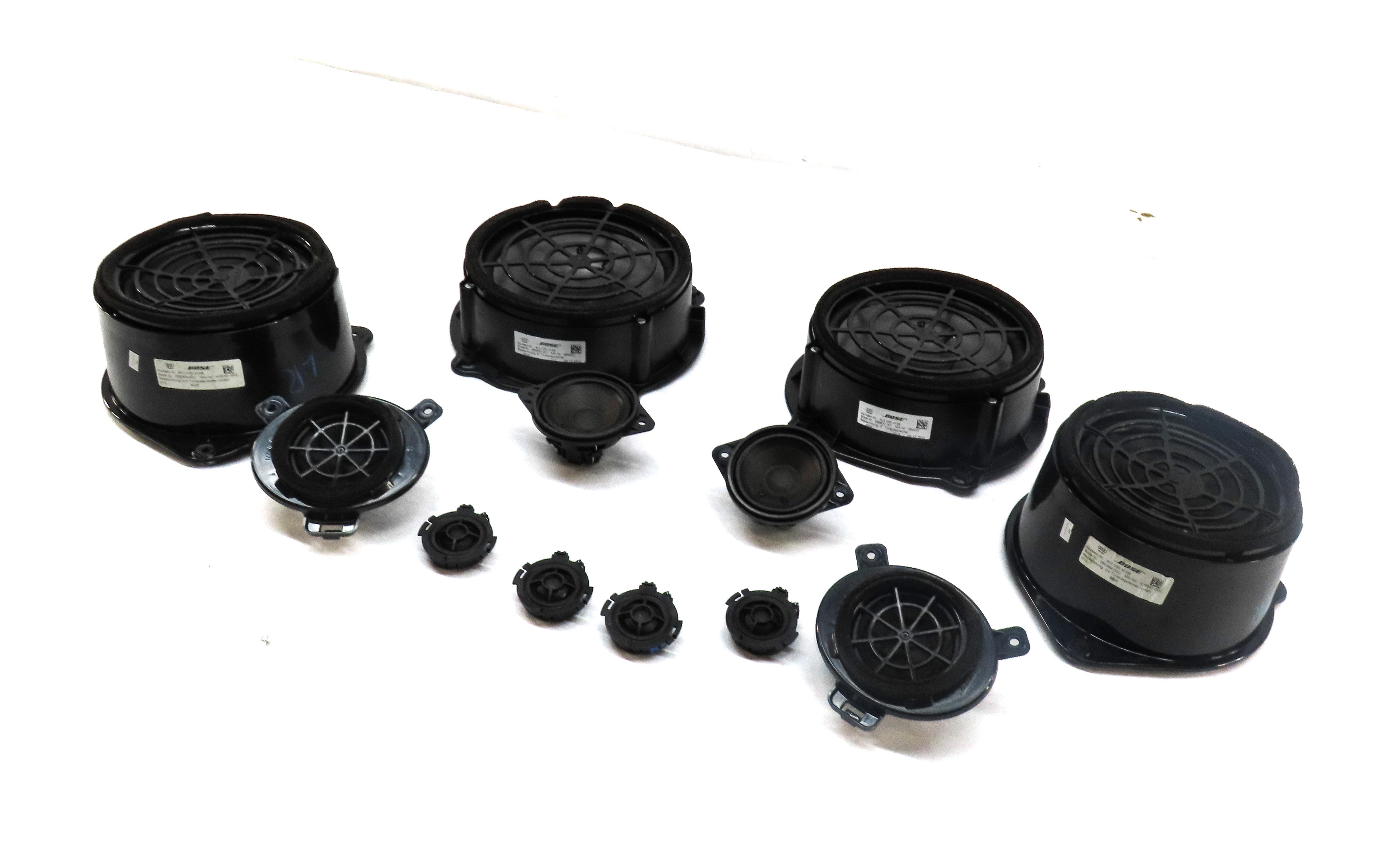 2011 AUDI Q7 (4L) RADIO STEREO BOSE AUDIO SUB SUBWOOFTER TWEETER SPEAKER ST-12 — exact item pictured