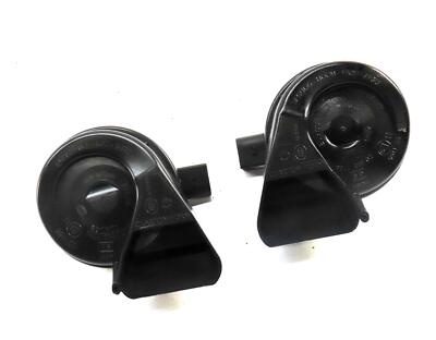 2007-2015 AUDI Q7 R8 (4L 4S) HIGH & LOW TONE HORN SET-2 — exact item pictured