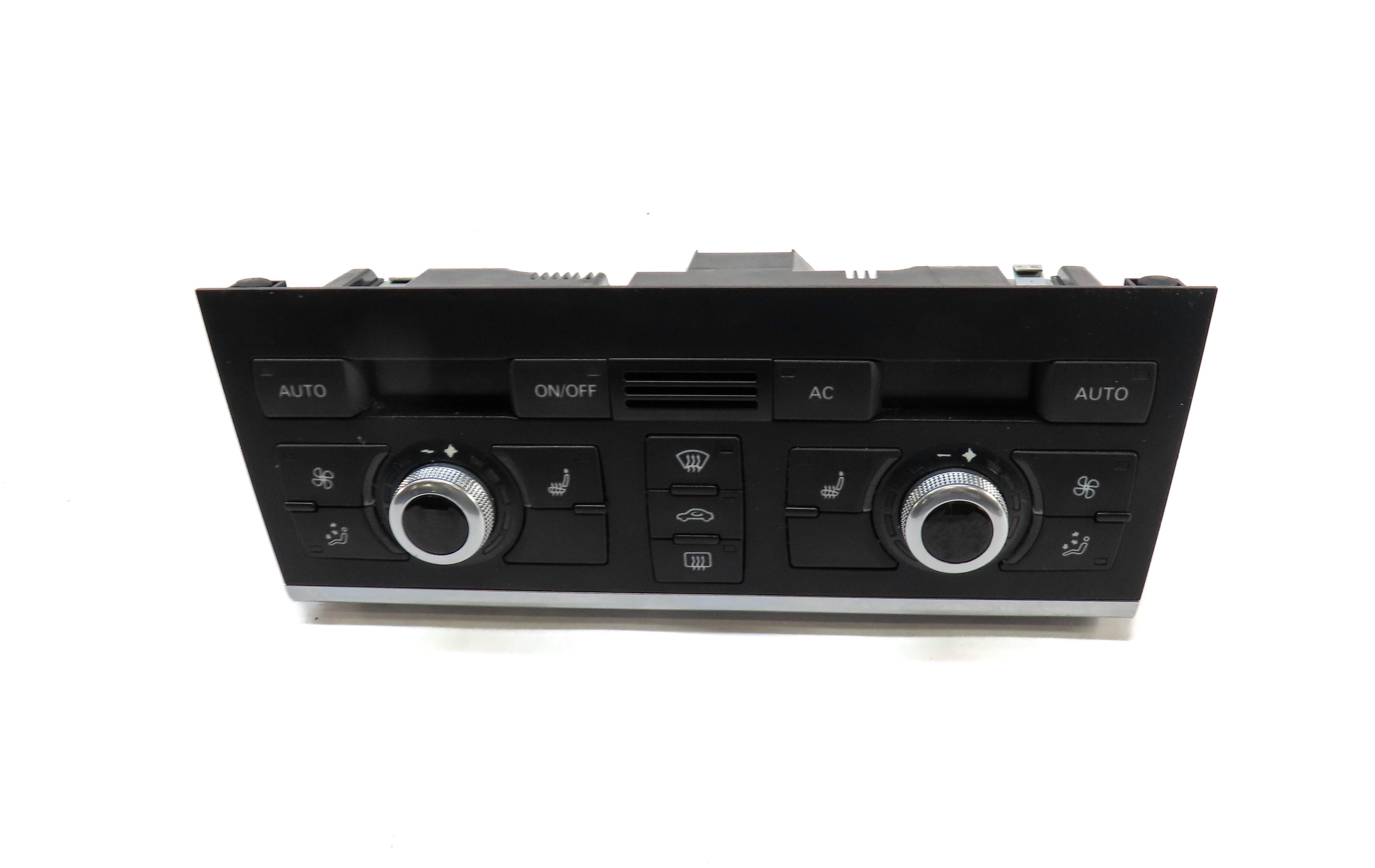 2011 AUDI Q7 (4L) FRONT HEATR A/C TEMPERATURE CLIMATE CONTROL PANEL — exact item pictured