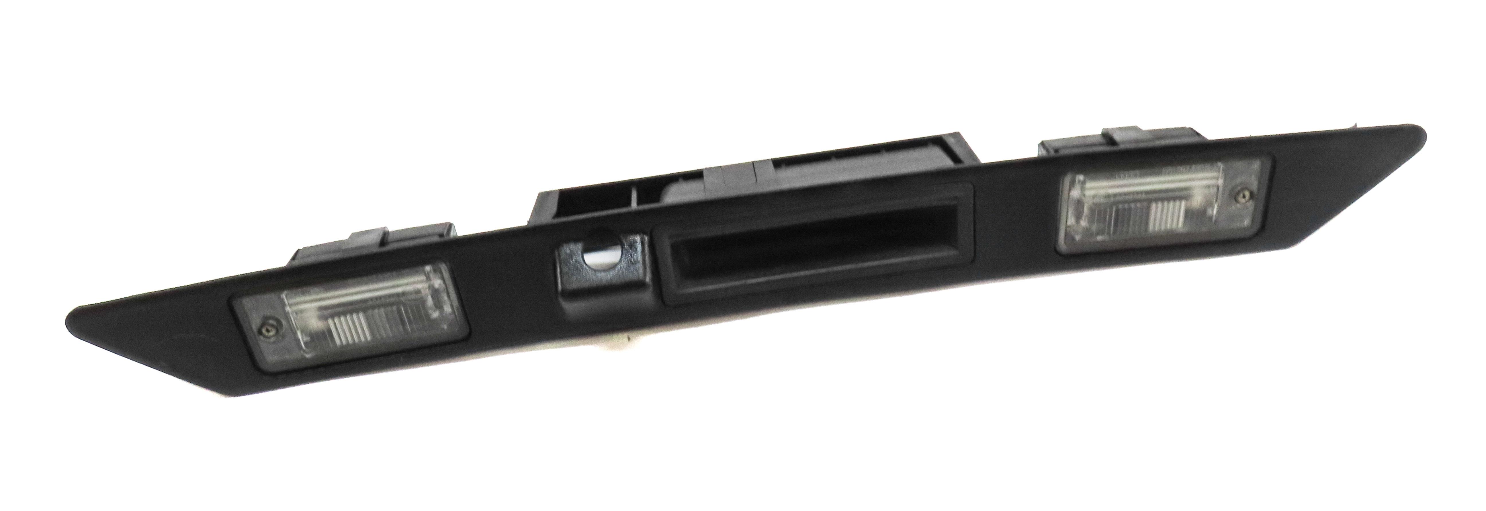 2011 AUDI Q7 (4L) REAR TRUNK HANDLE w/ LICENSE LATE LIGHTS — exact item pictured