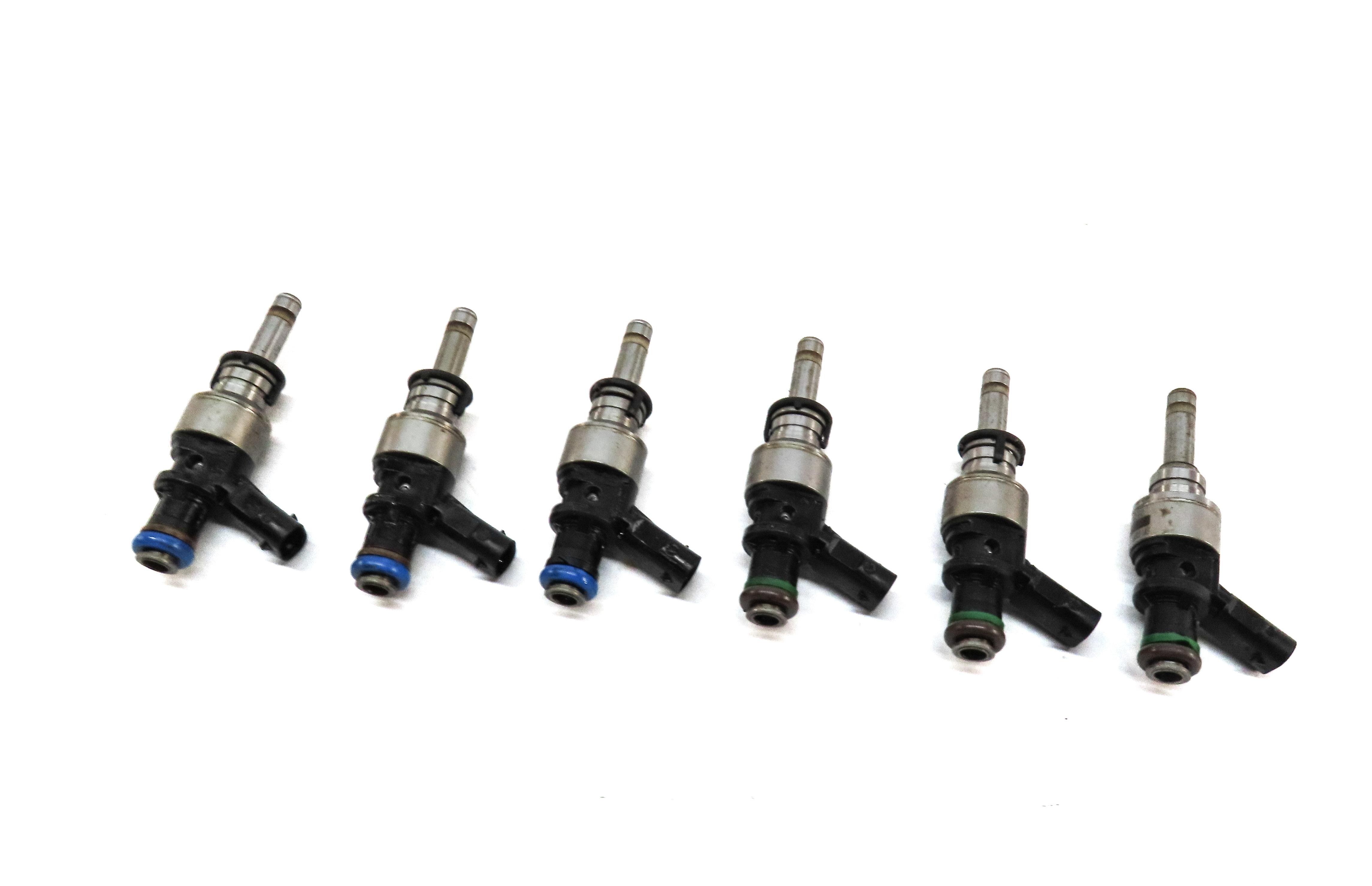 2011-2015 AUDI A6 A7 A8 Q5 Q7 S4 S5 (C7 D4 4L B8 8R 8T) 3.0L FUEL INJECTOR SET — exact item pictured