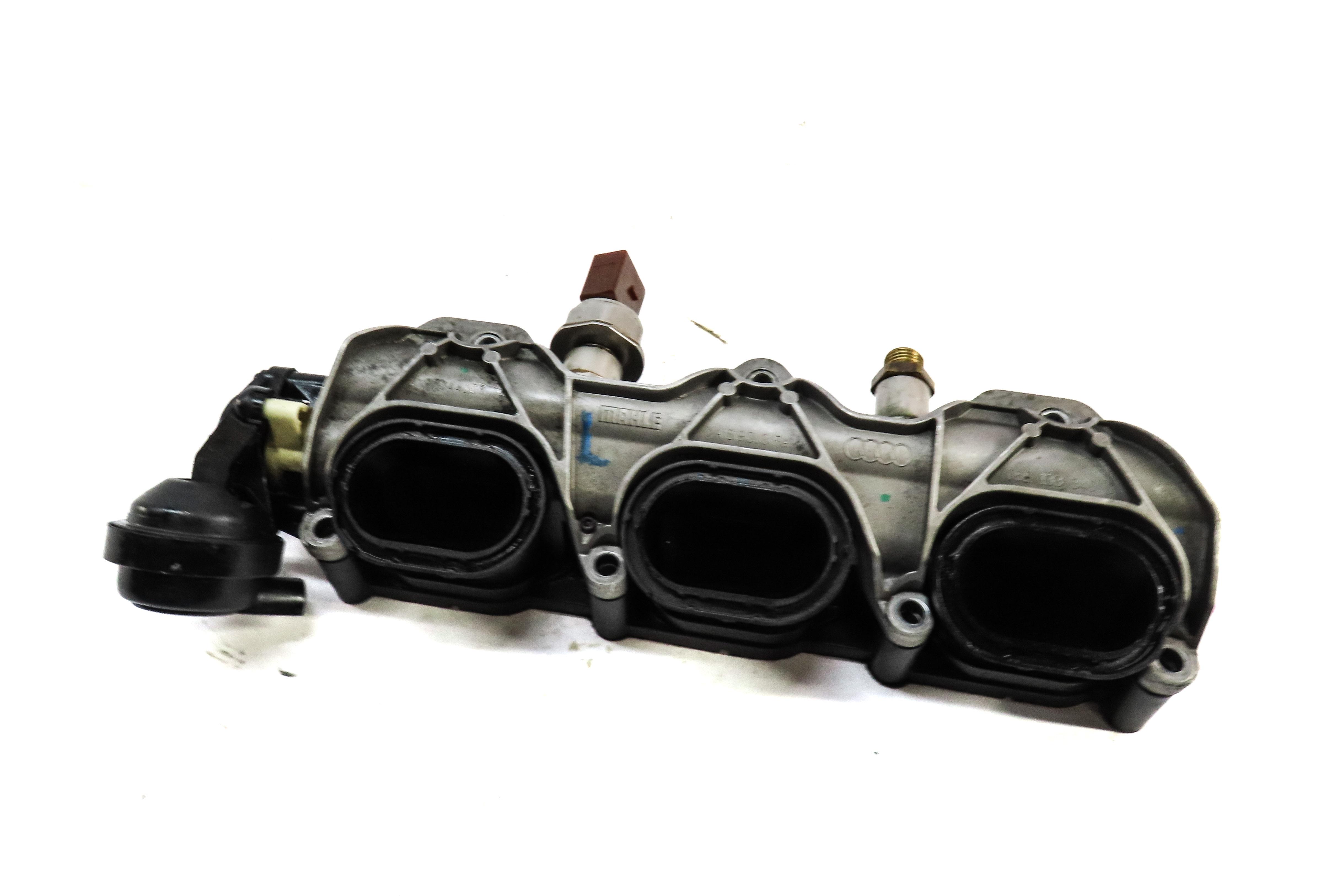 2011 AUDI Q7 (4L) 30L CJWC SUPERCHARGED LEFT LOWER INTAK MANIFOLD DIFFUSER RAIL — exact item pictured