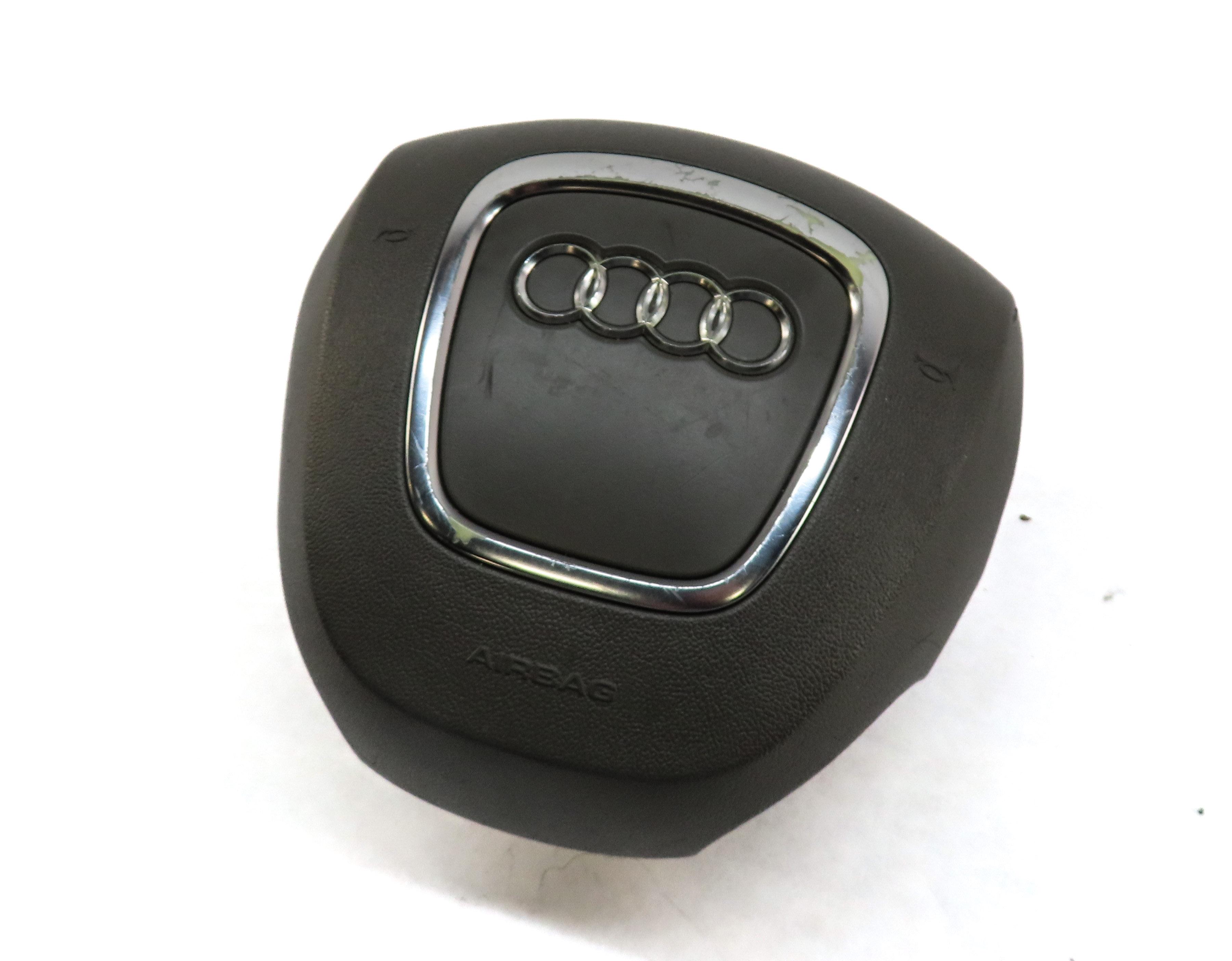 2011-2015 AUDI Q7 (4L) LEFT DRIVER STEERING WHEEL SRS AIRBAG AIR BAG (PIMENTO) — exact item pictured