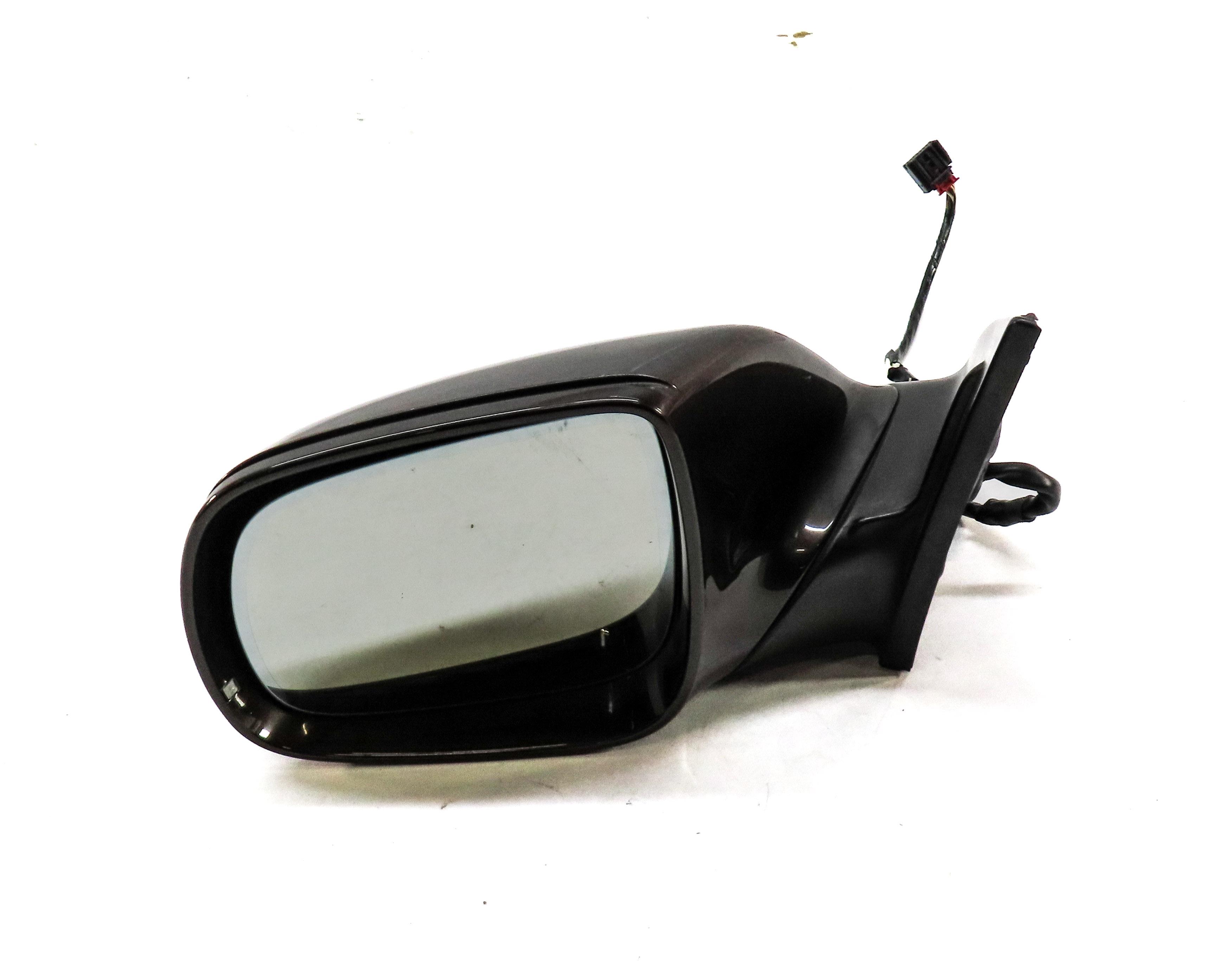 2010-2012 AUDI Q7 (4L) LEFT P-FOLD AUTODIM MEMORY DOOR MIRROR (TEAK BROWN 4U) — exact item pictured