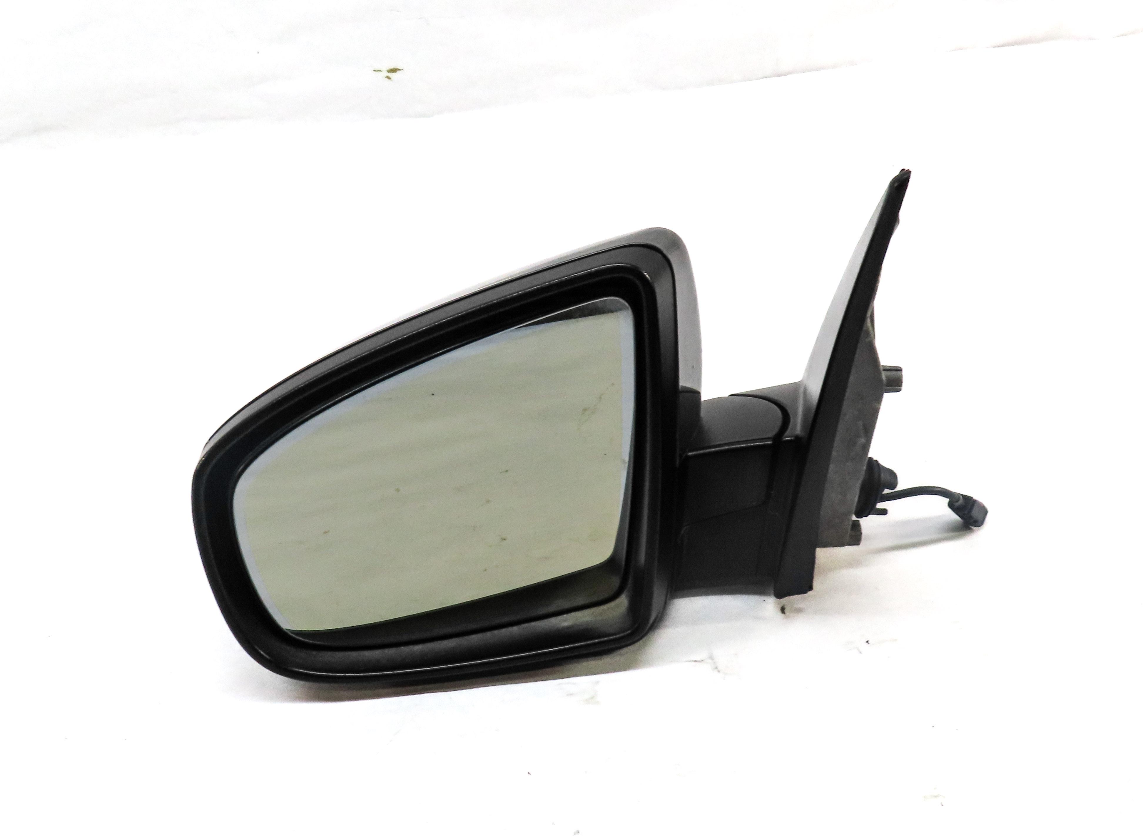 2010-2013 BMW X5 (E70) LEFT P-FOLD AUTODIM CAMERA HEATED DOOR MIRROR (GRAY A68) — exact item pictured