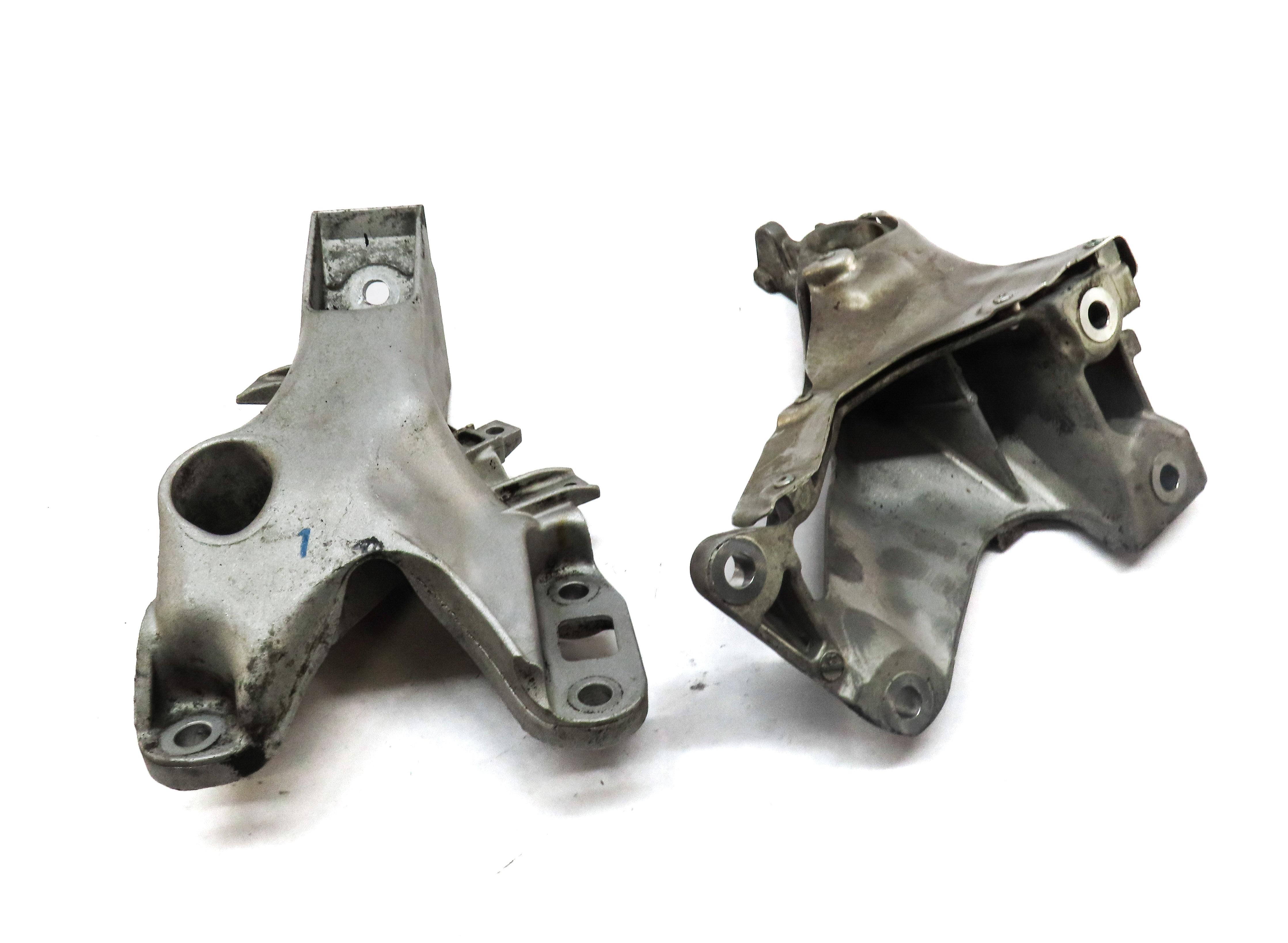 2012 BMW X5 (E70) 3.0L N55 ENGINE LEFT & RIGHT MOTOR MOUNT BRACKET SET-2 — exact item pictured
