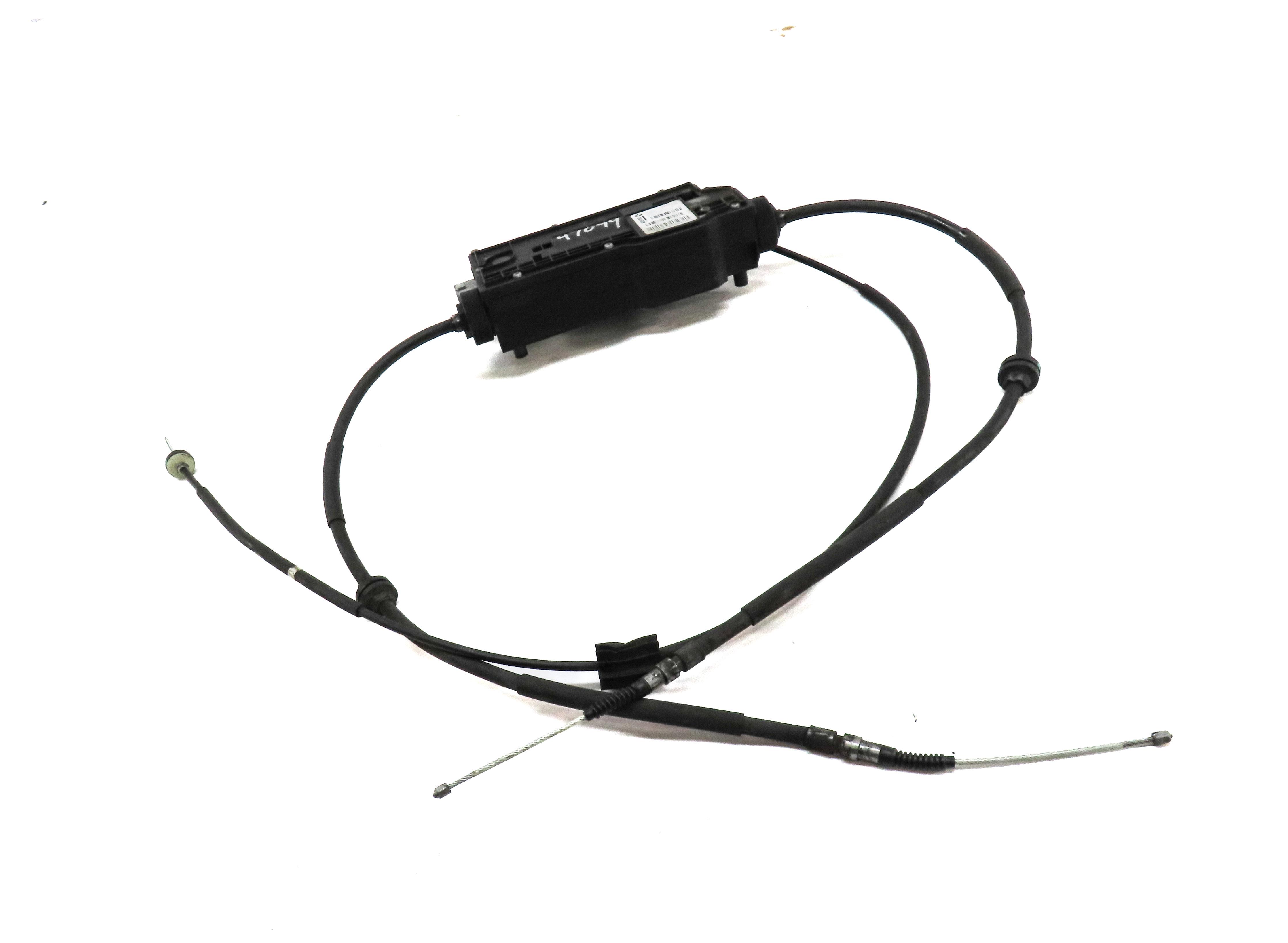 2012 BMW X5 (E70) EMERGENCY ELECTRONIC PARKING BRAKE ACTUATOR MOTOR w/ CABLES — exact item pictured
