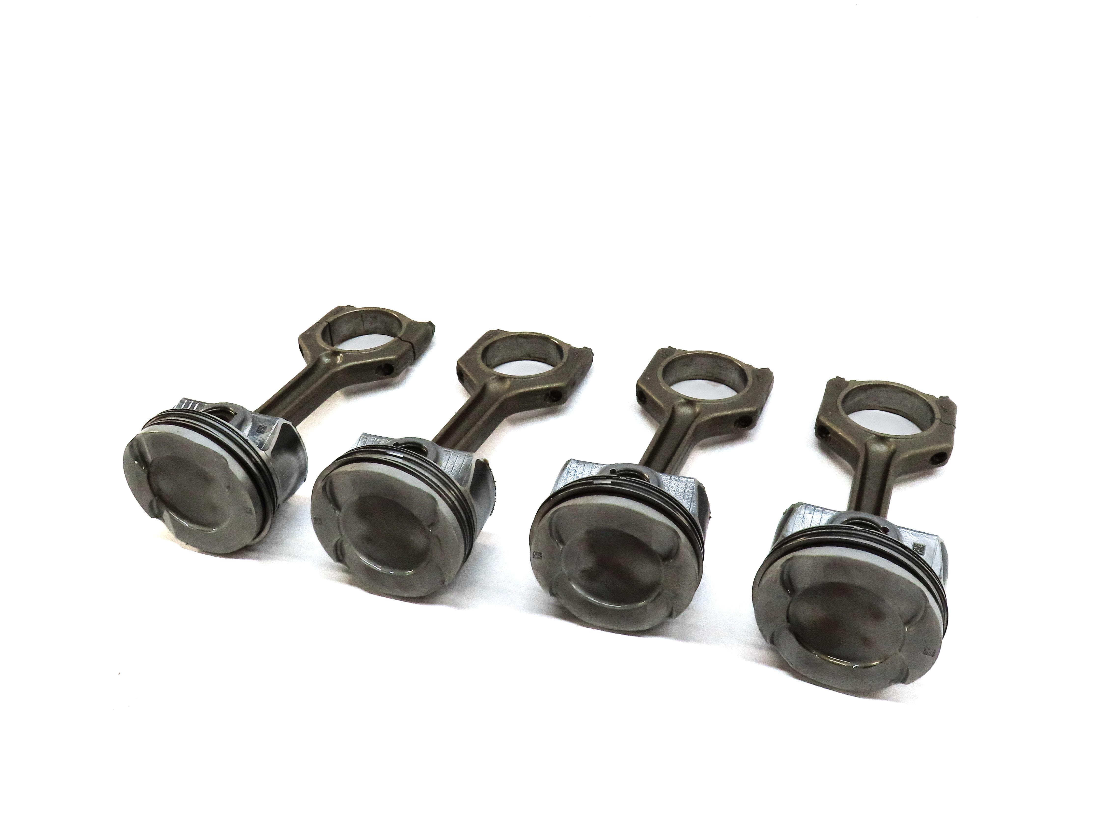14-18 BMW 2 3 4 5 X1 X3 X5 Z4 2.0L (F10 F22 F30) TURBO N20 N26 PISTON & ROD SET4 — exact item pictured