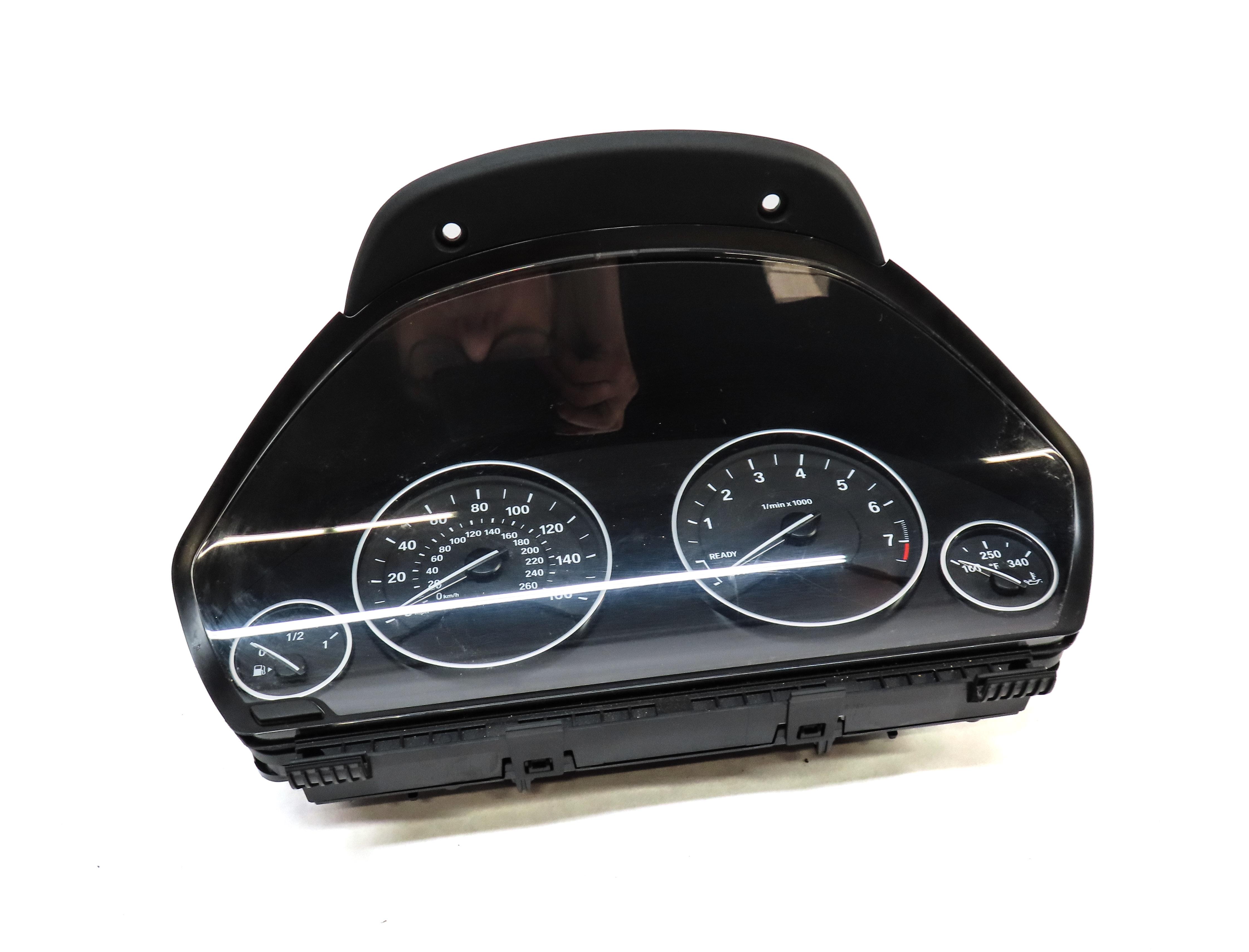 2014-2020 BMW 3 4 SERIES (F30 F32) SPEEDOMETER INSTRUMENT GAUGE CLUSTER (168k) — exact item pictured