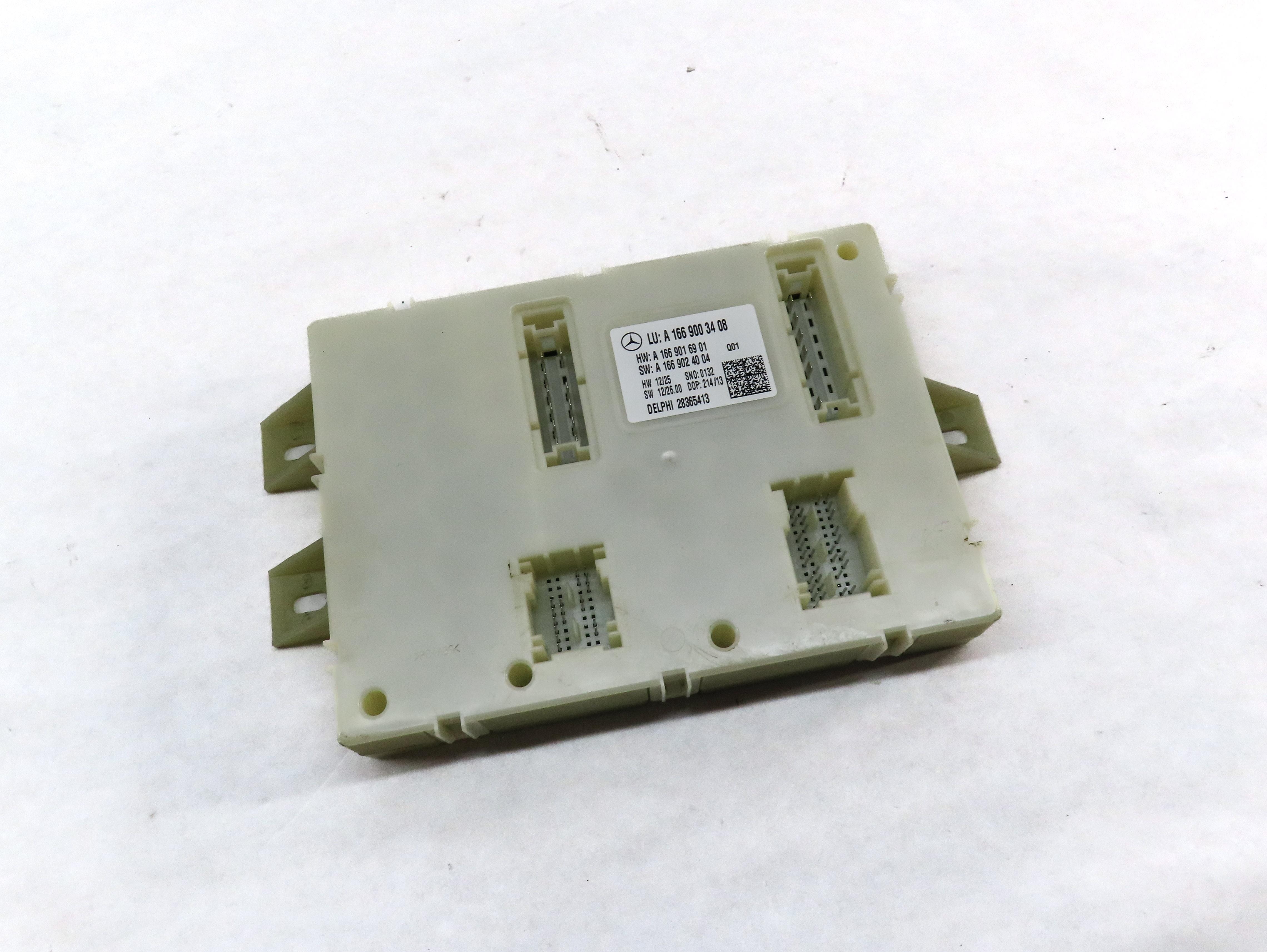2013-2014 MERCEDES GL-CLASS (X166) REAR SIGNAL ACQUISITION CONTROL MODULE SAM — exact item pictured