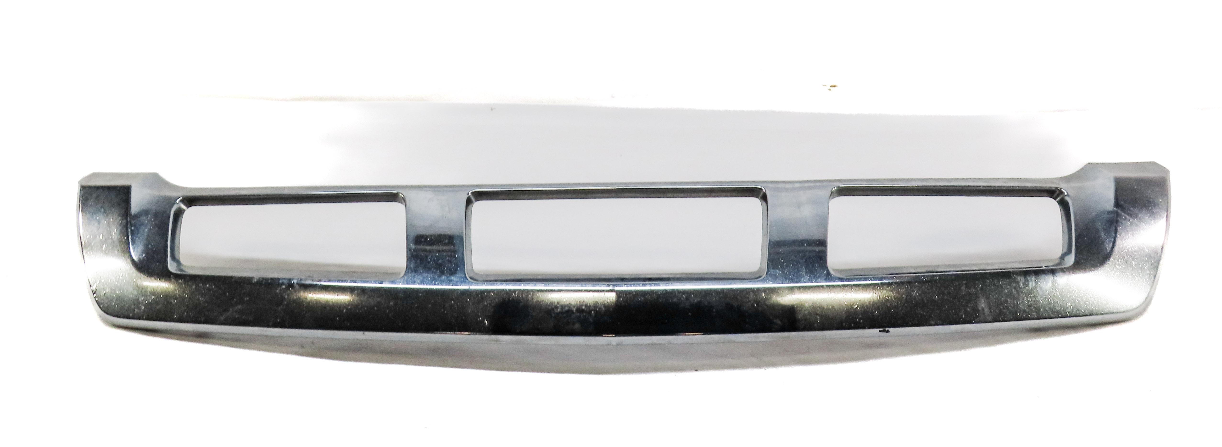 2014 MERCEDES GL450 (X166) FRONT LOWER BUMPER VALENCE TRIM PANEL (SILVER) — exact item pictured